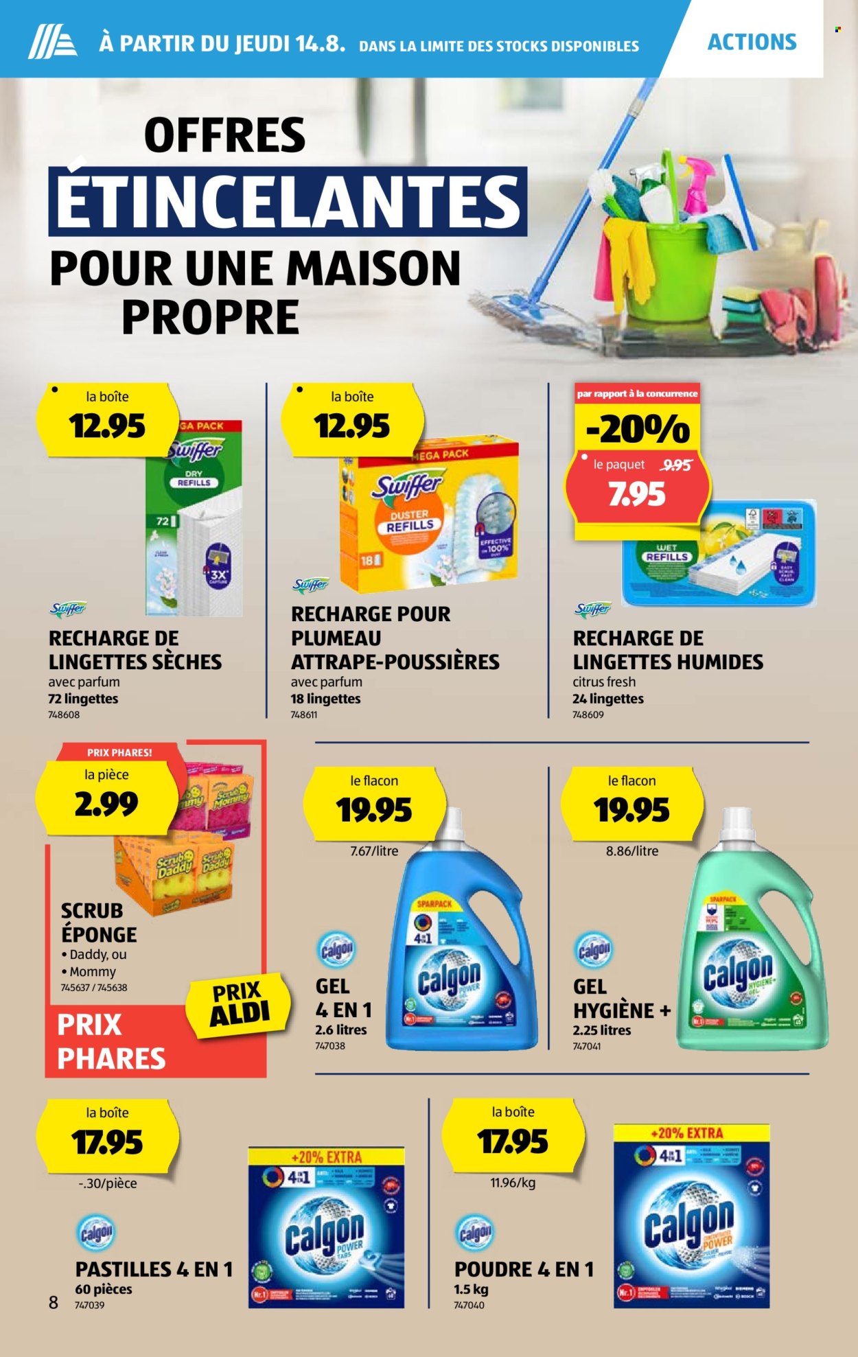 Catalogue Aldi - 14.8.2025 - 20.8.2025. Page 8. Page 8