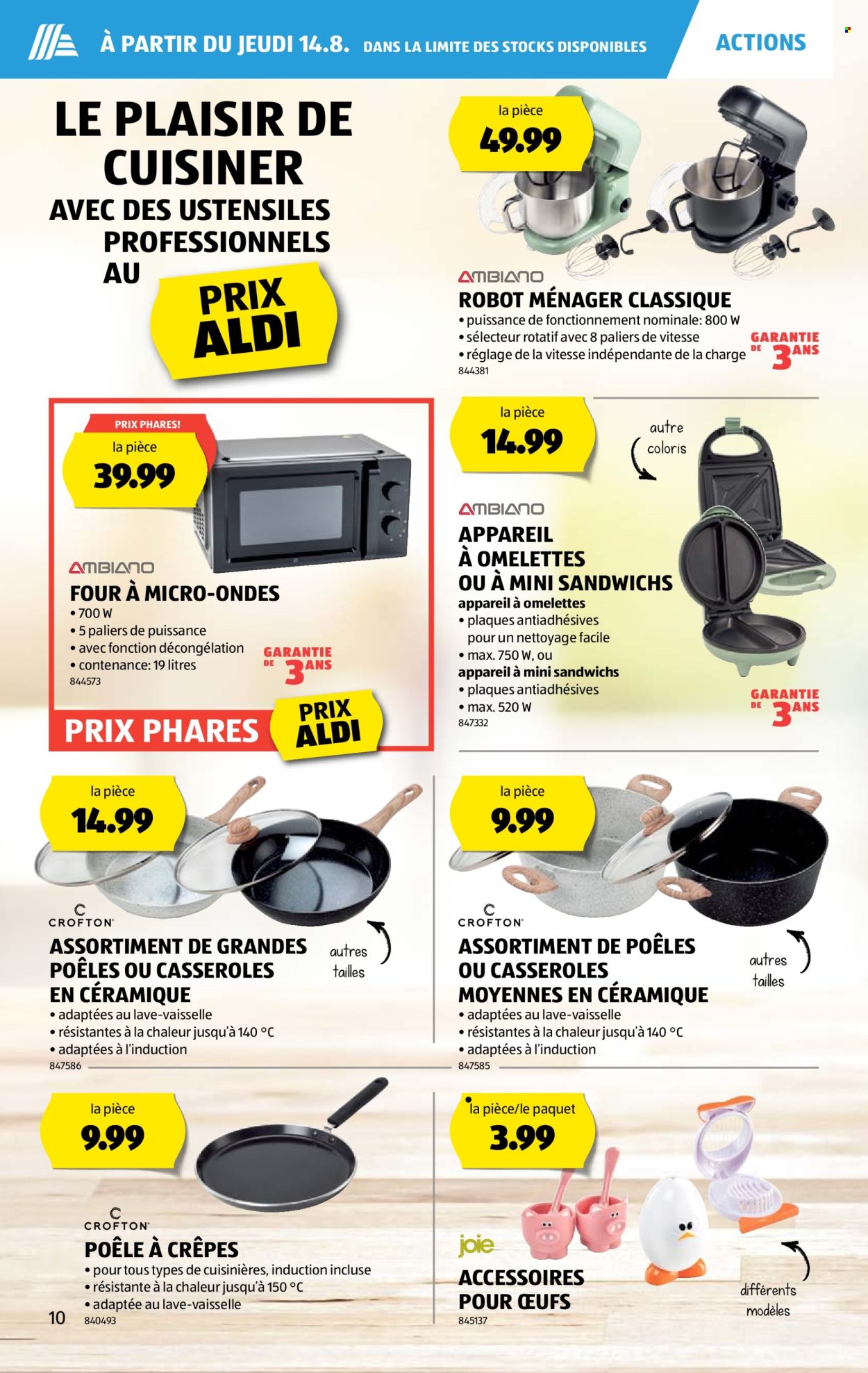 Catalogue Aldi - 14.8.2025 - 20.8.2025. Page 10. Page 10