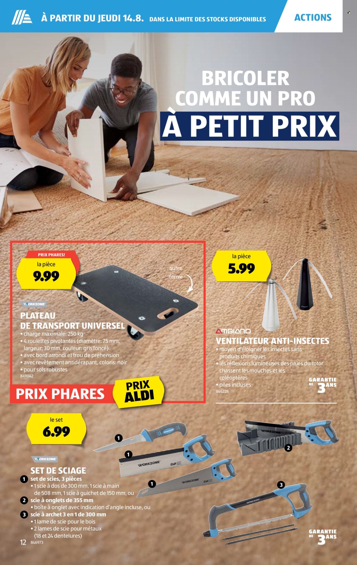 Catalogue Aldi - 14.8.2025 - 20.8.2025. Page 12. Page 12