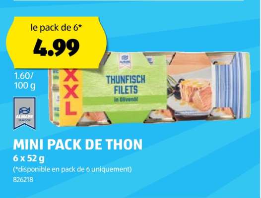 MINI PACK DE THON
