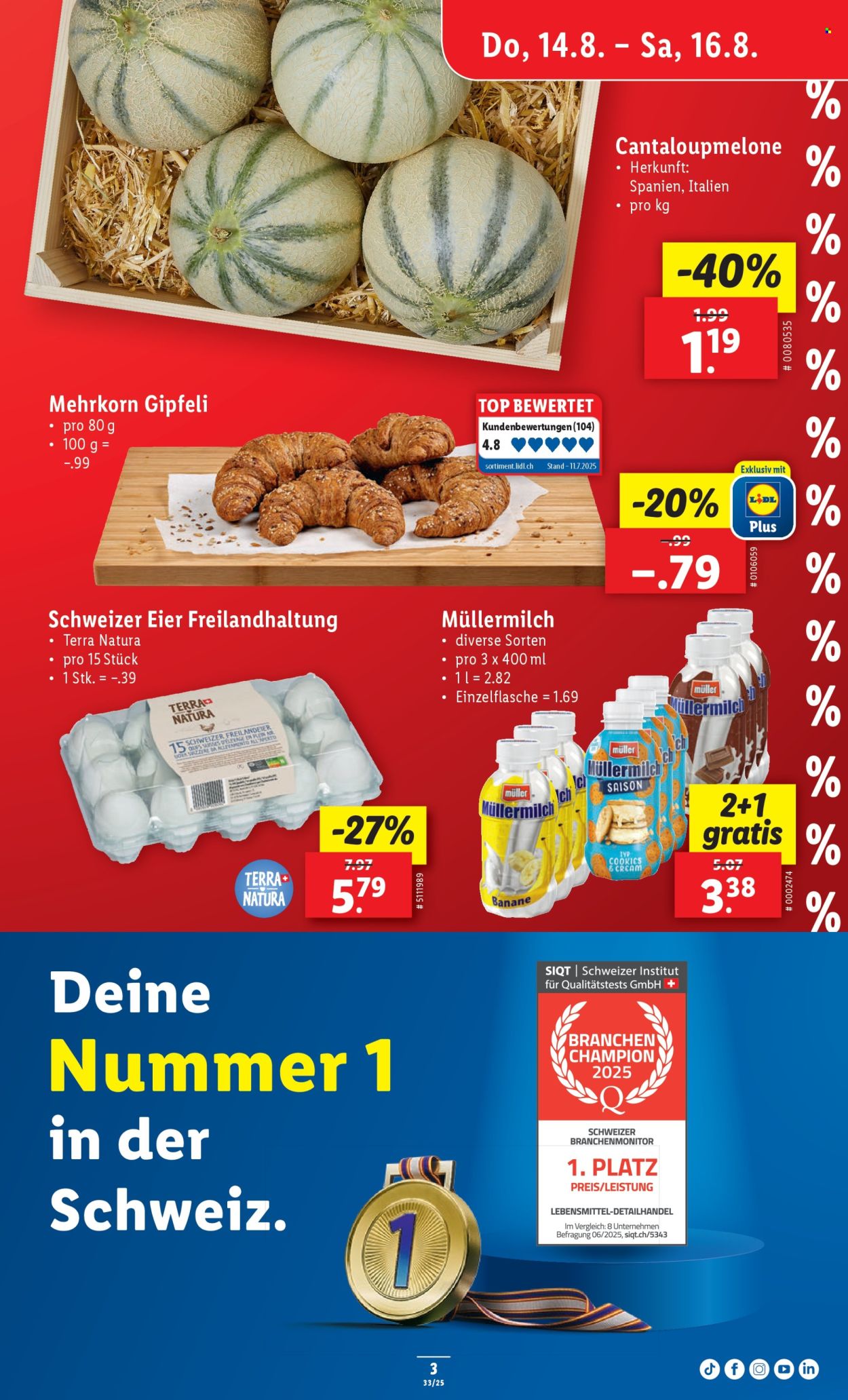 Catalogue Lidl - 14.8.2025 - 20.8.2025. Page 3. Page 3