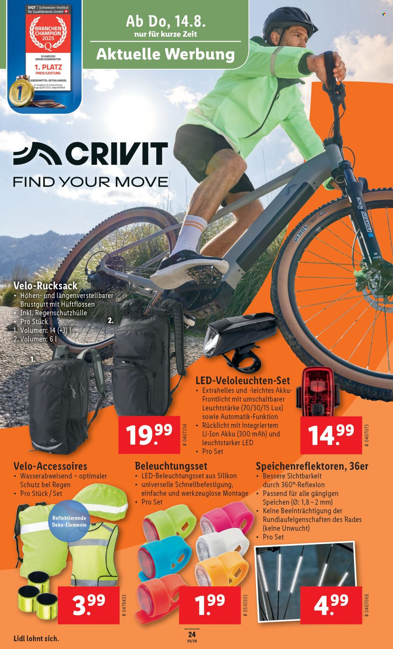Catalogue Lidl - 14.8.2025 - 20.8.2025. Page 26. Page 26