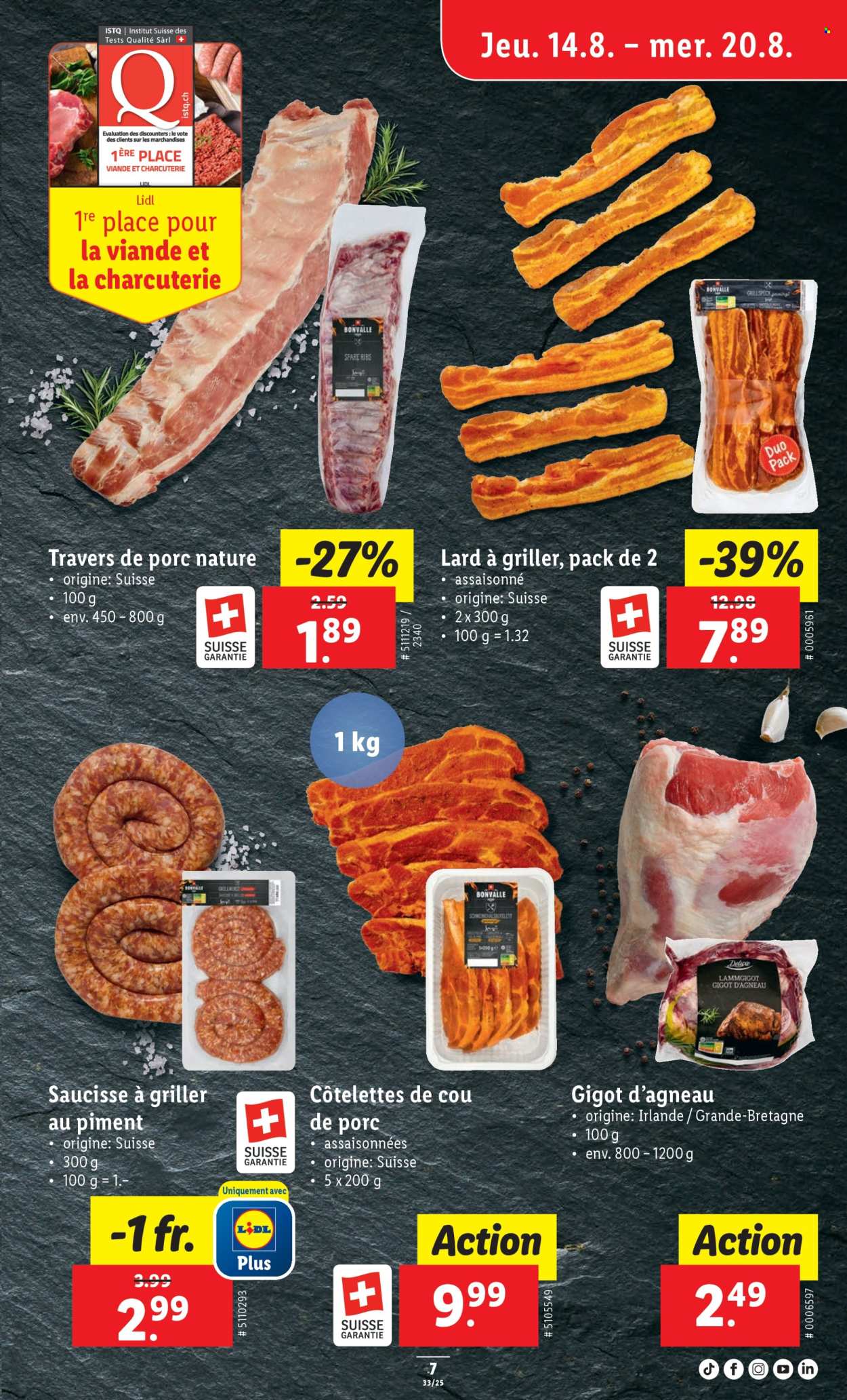 Catalogue Lidl - 14.8.2025 - 20.8.2025. Page 7. Page 7