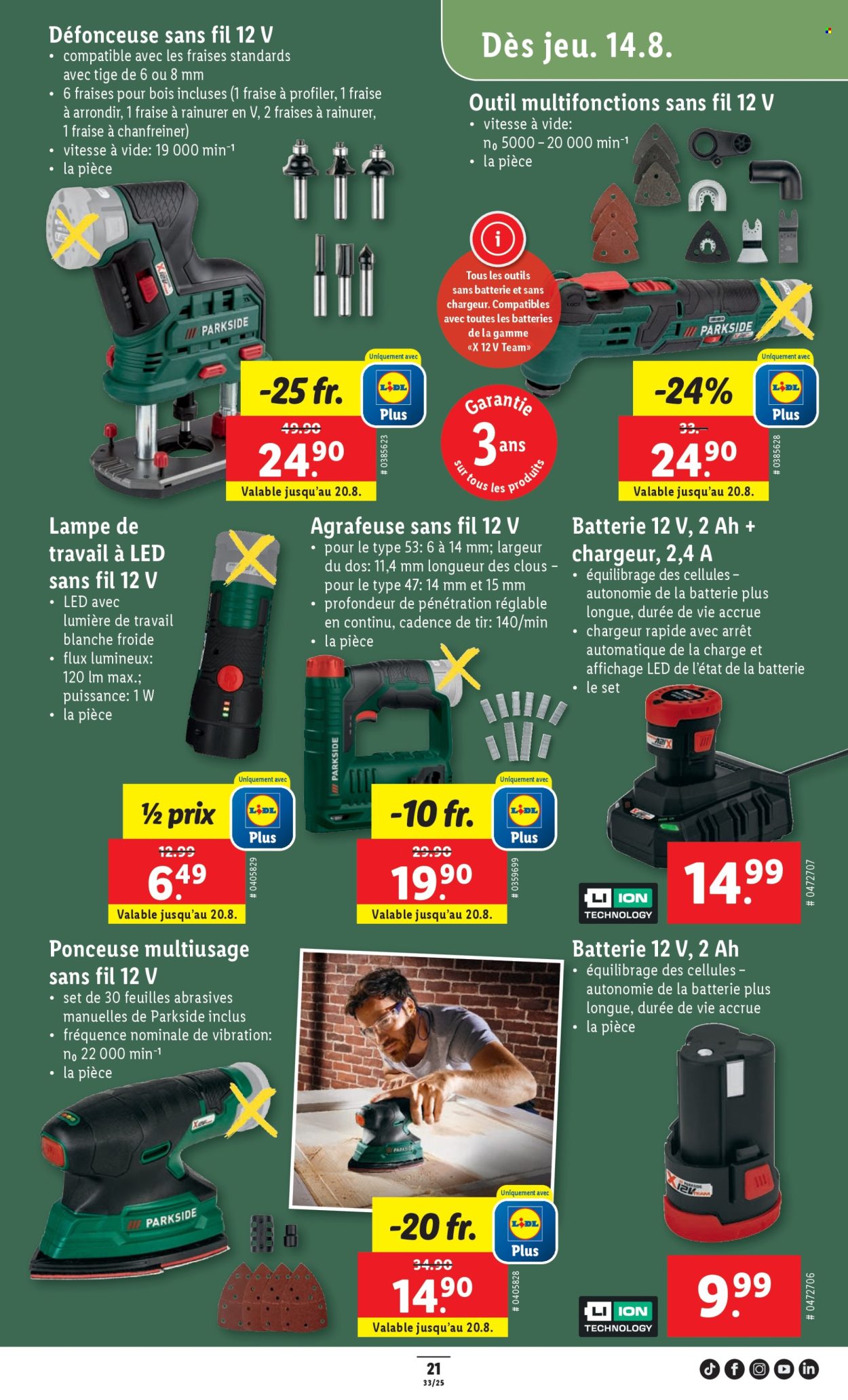Catalogue Lidl - 14.8.2025 - 20.8.2025. Page 23. Page 23