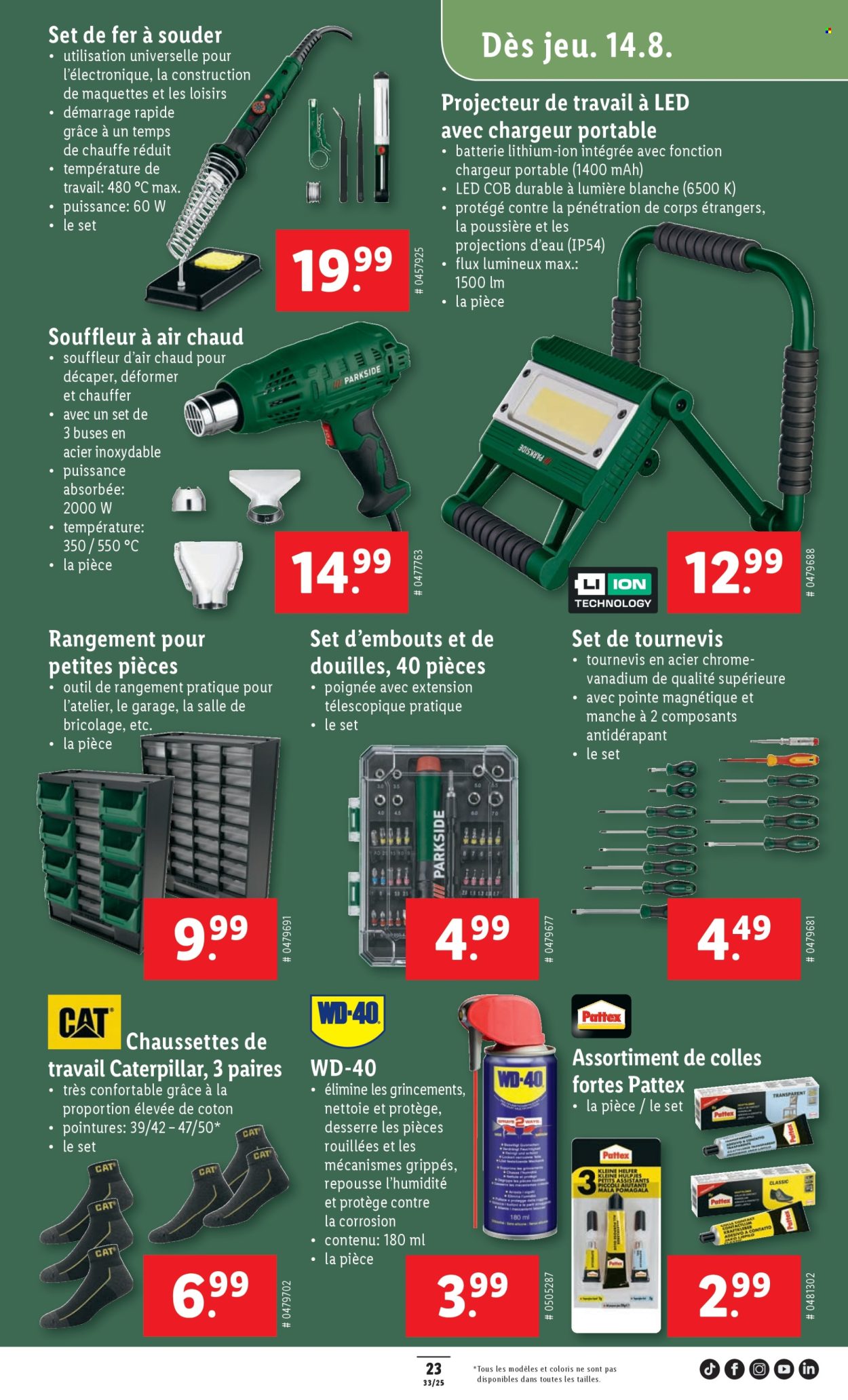Catalogue Lidl - 14.8.2025 - 20.8.2025. Page 25. Page 25