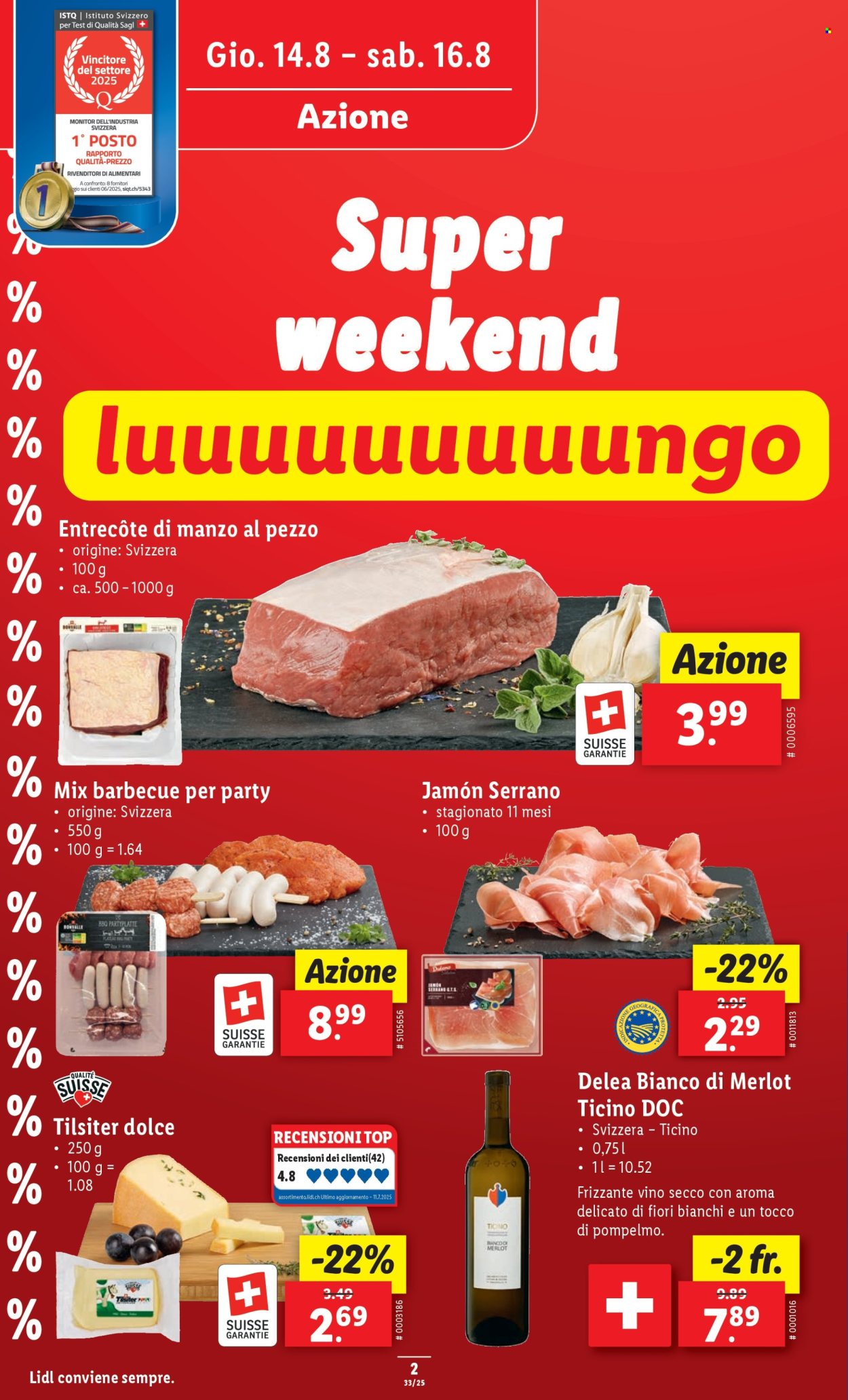 Catalogue Lidl - 14.8.2025 - 20.8.2025. Page 2. Page 2