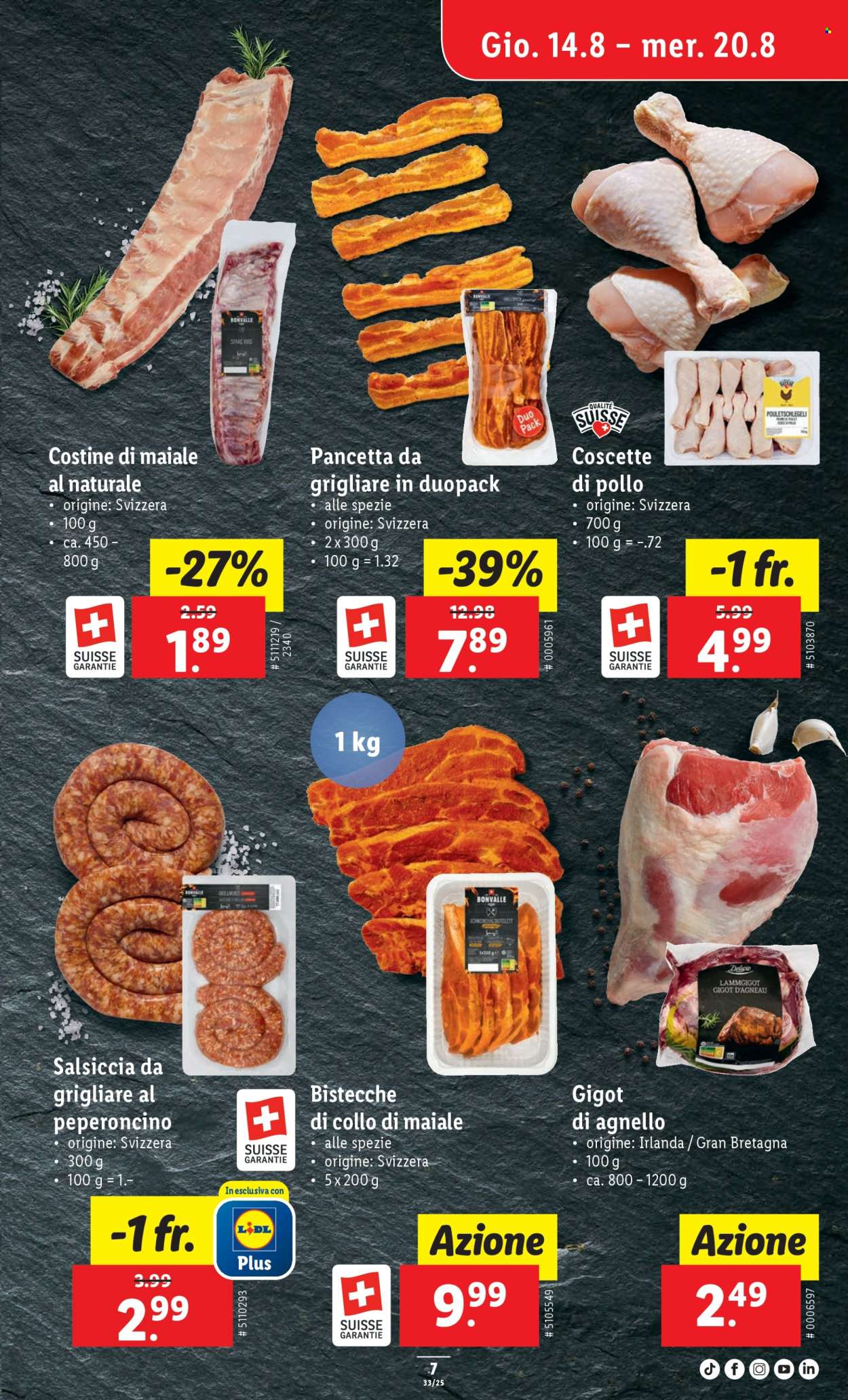 Catalogue Lidl - 14.8.2025 - 20.8.2025. Page 7. Page 7