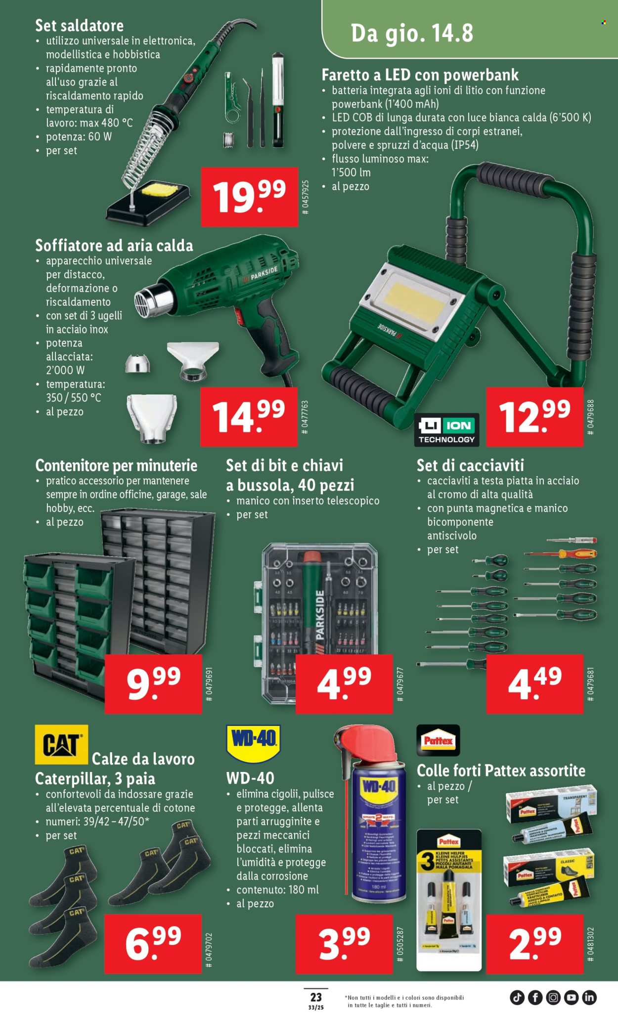 Catalogue Lidl - 14.8.2025 - 20.8.2025. Page 25. Page 25