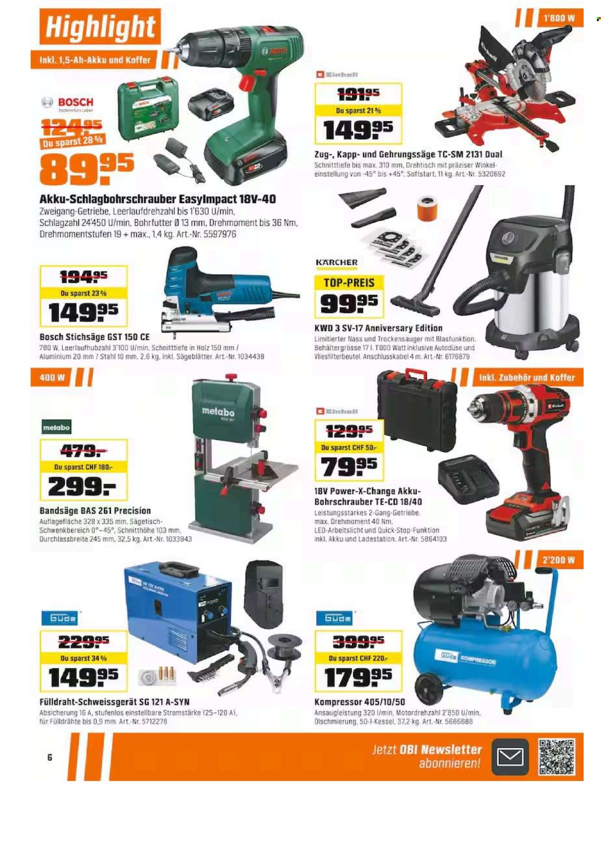 Catalogue OBI - 11.8.2025 - 23.8.2025. Page 5. Page 5