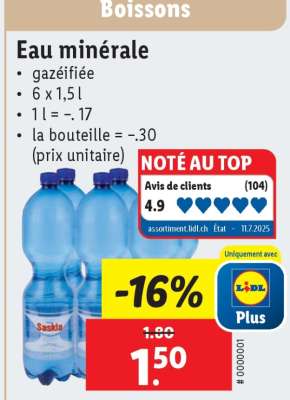 Eau minérale