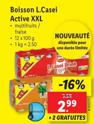 Boisson L.Casei Active XXL
