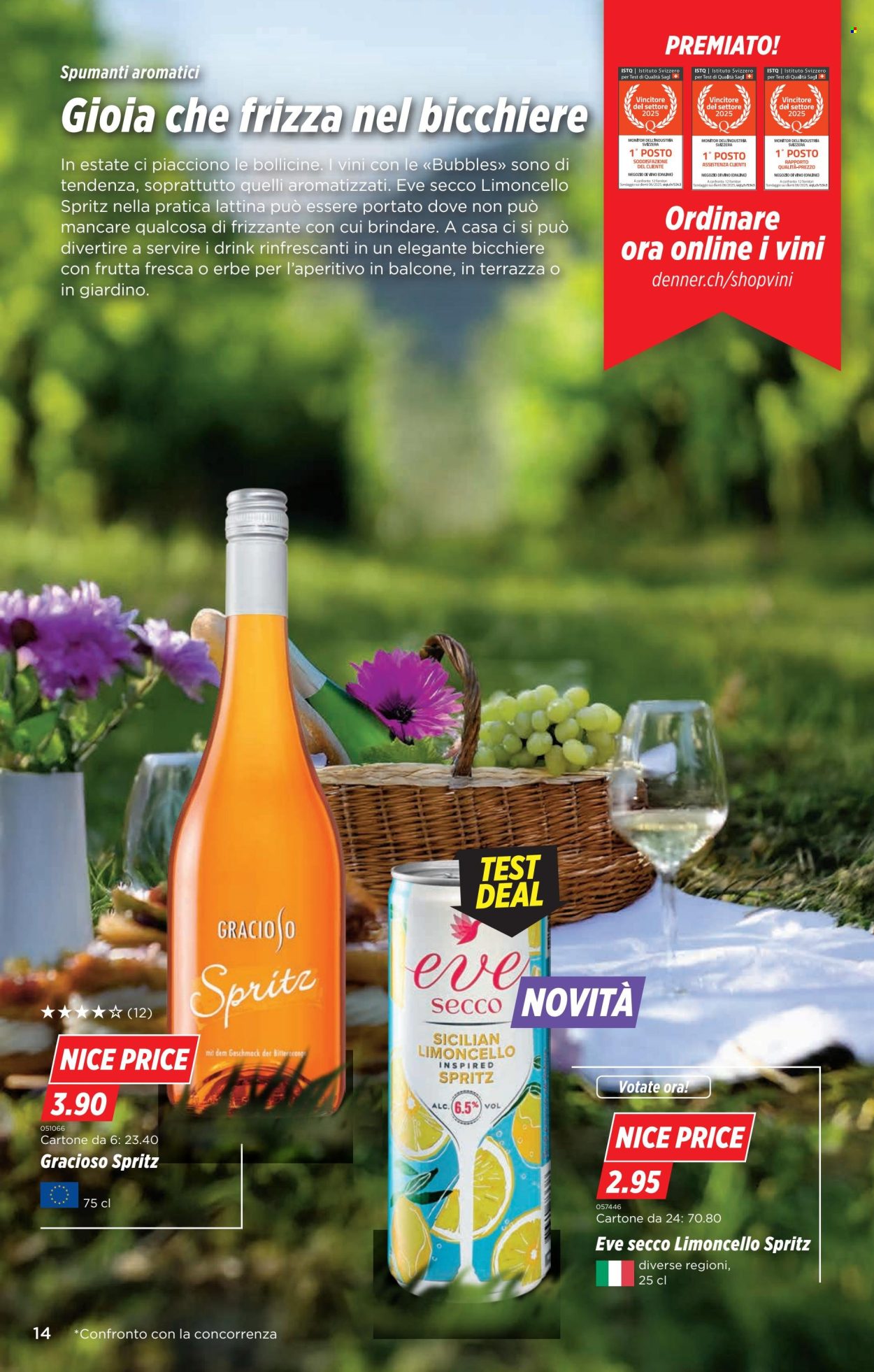 Catalogue Denner - 12.8.2025 - 18.8.2025. Page 14. Page 14