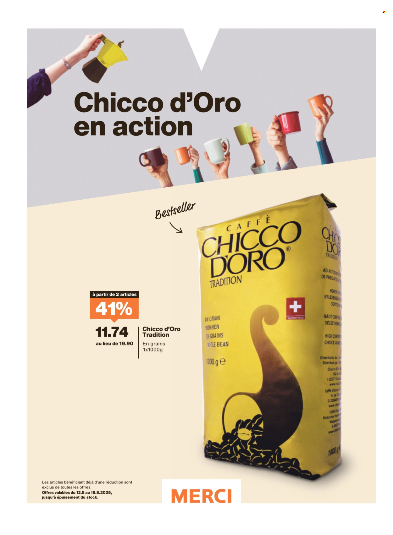 Catalogue Migros - 12.8.2025 - 18.8.2025. Page 4. Page 4