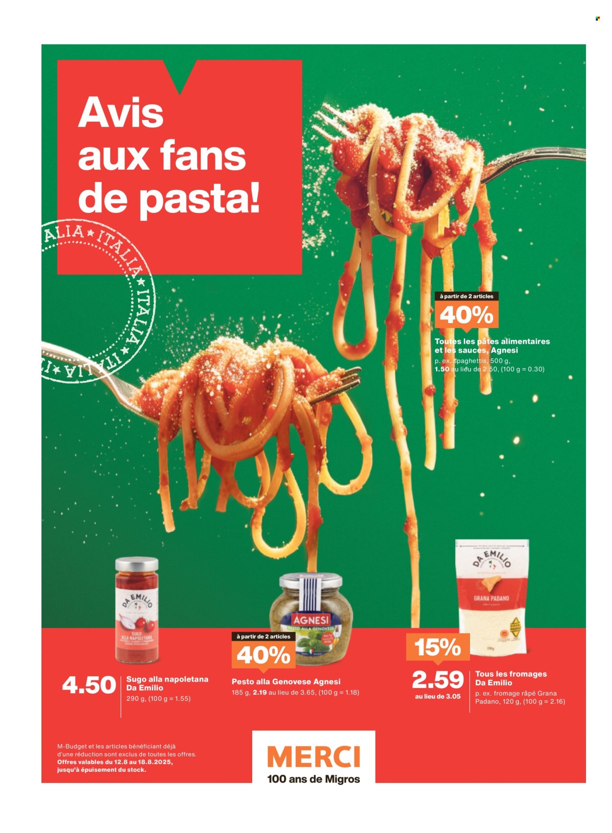 Catalogue Migros - 12.8.2025 - 18.8.2025. Page 6. Page 6