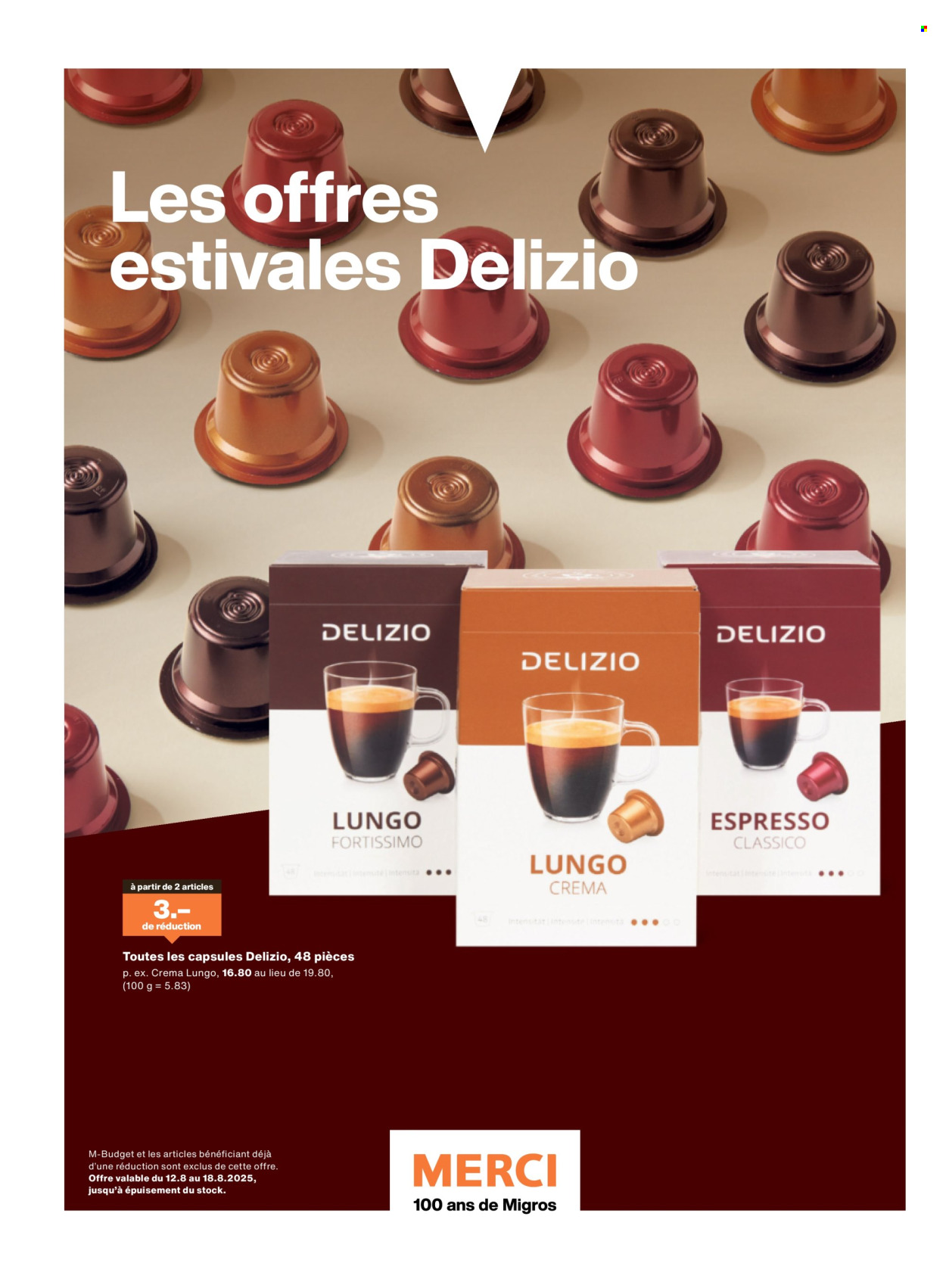 Catalogue Migros - 12.8.2025 - 18.8.2025. Page 8. Page 8