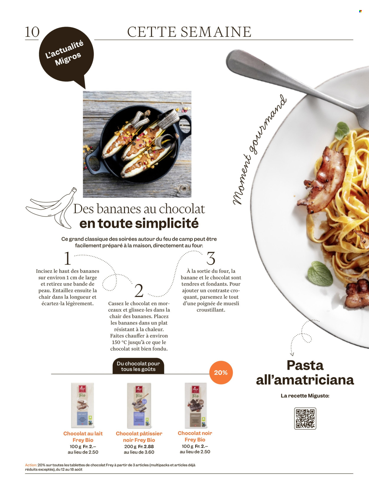 Catalogue Migros - 12.8.2025 - 18.8.2025. Page 10. Page 10