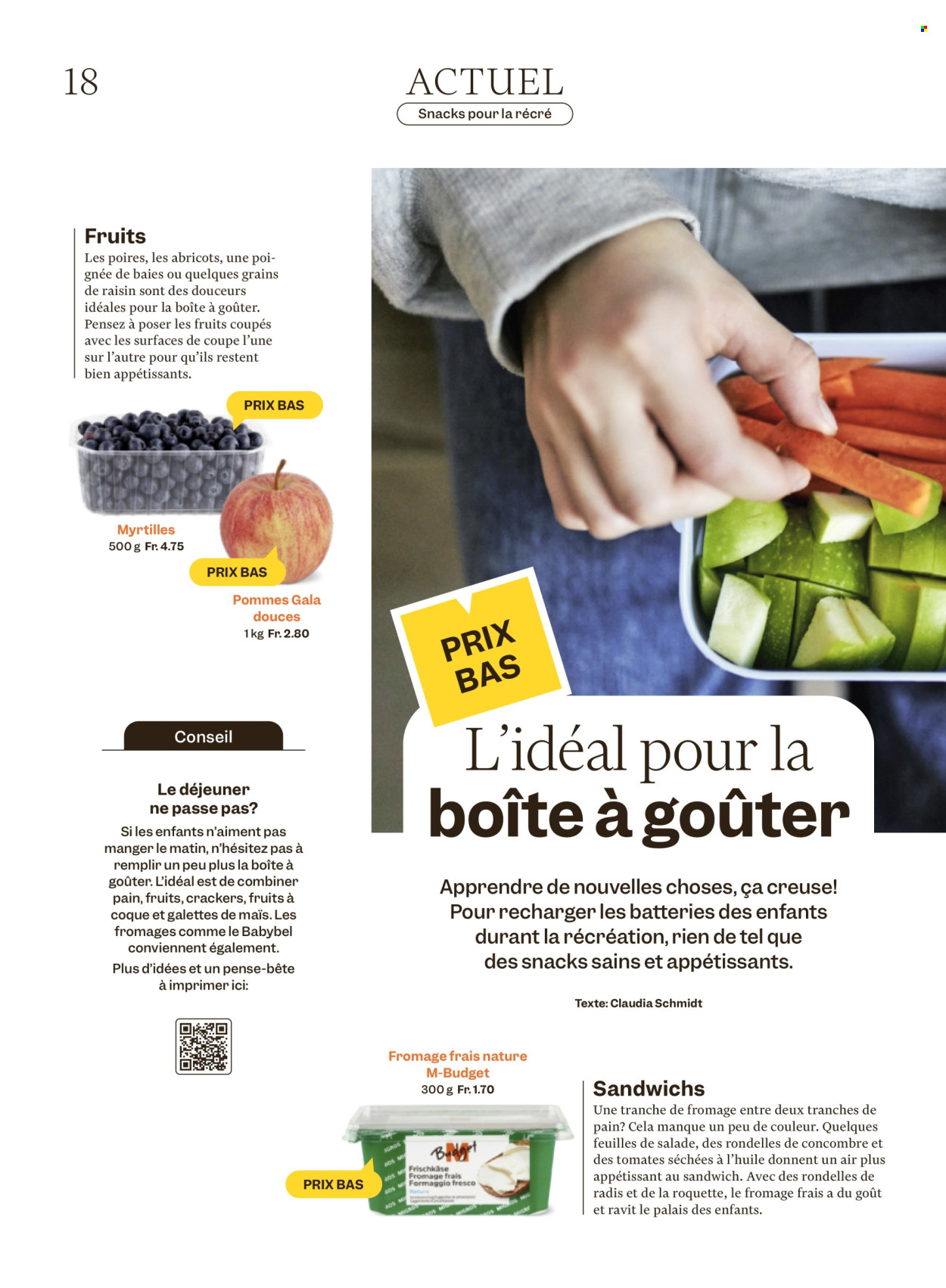 Catalogue Migros - 12.8.2025 - 18.8.2025. Page 18. Page 18