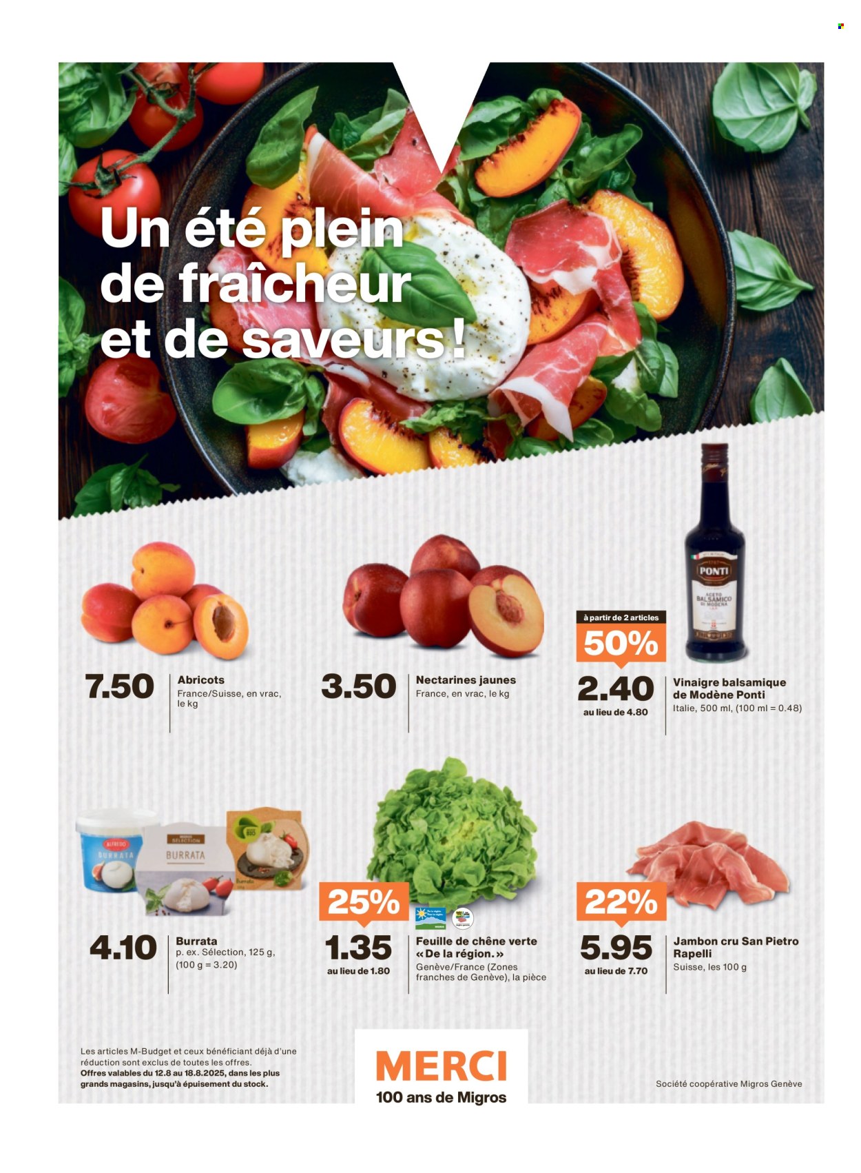 Catalogue Migros - 12.8.2025 - 18.8.2025. Page 38. Page 38