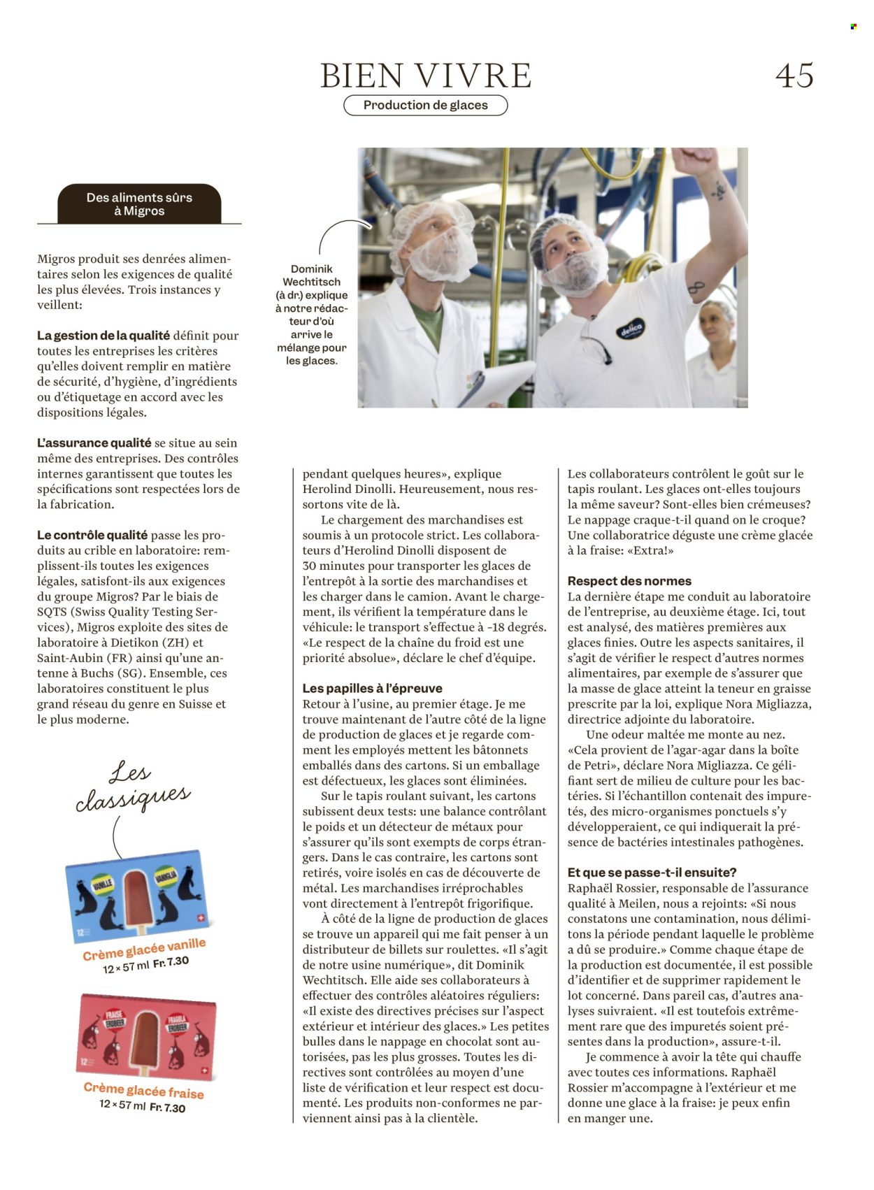 Catalogue Migros - 12.8.2025 - 18.8.2025. Page 45. Page 45