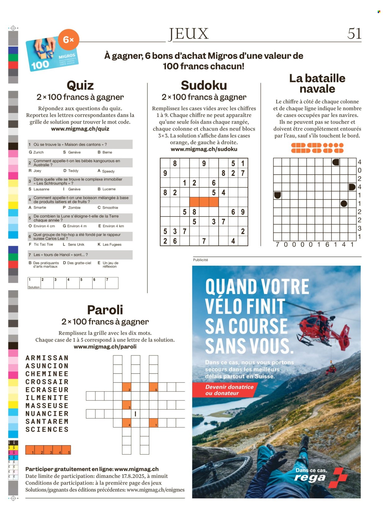 Catalogue Migros - 12.8.2025 - 18.8.2025. Page 51. Page 51
