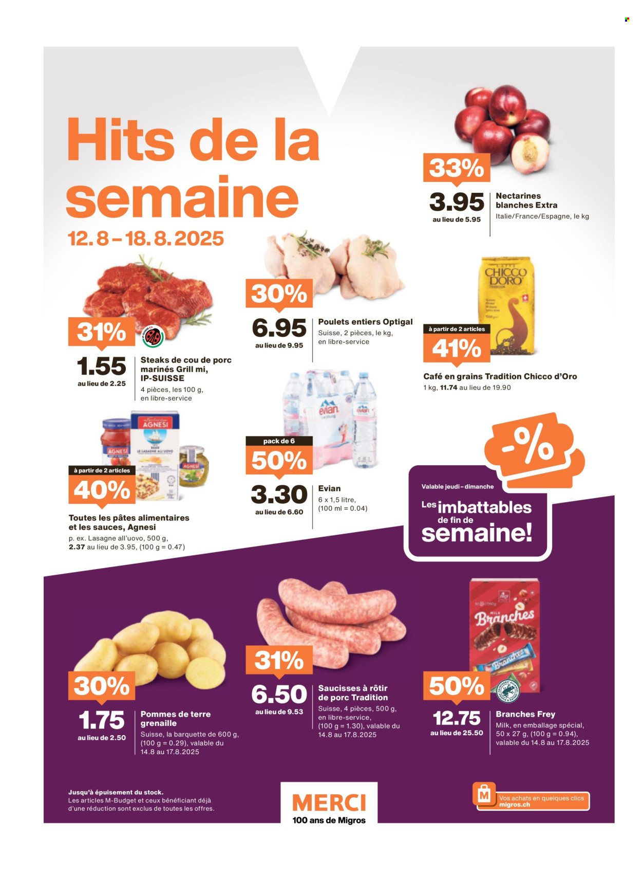 Catalogue Migros - 12.8.2025 - 18.8.2025. Page 54. Page 54