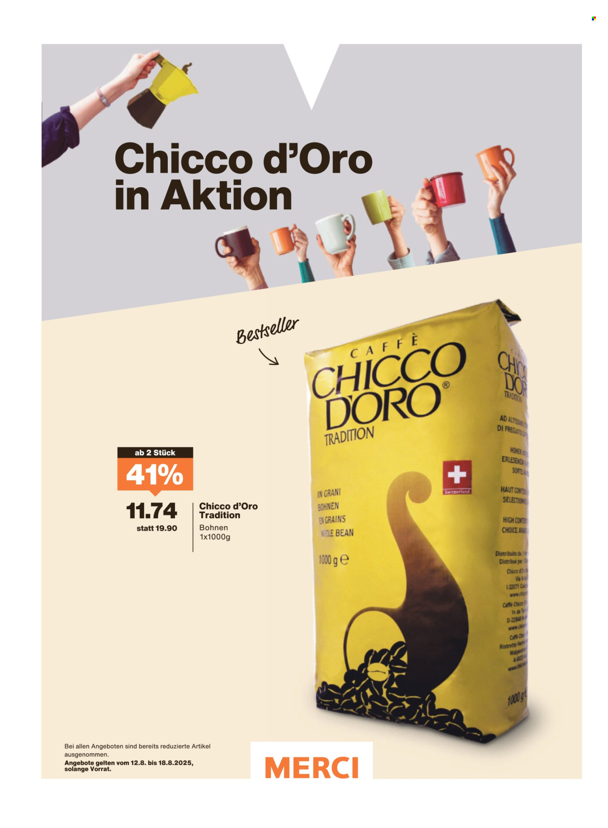 Catalogue Migros - 12.8.2025 - 18.8.2025. Page 4. Page 4