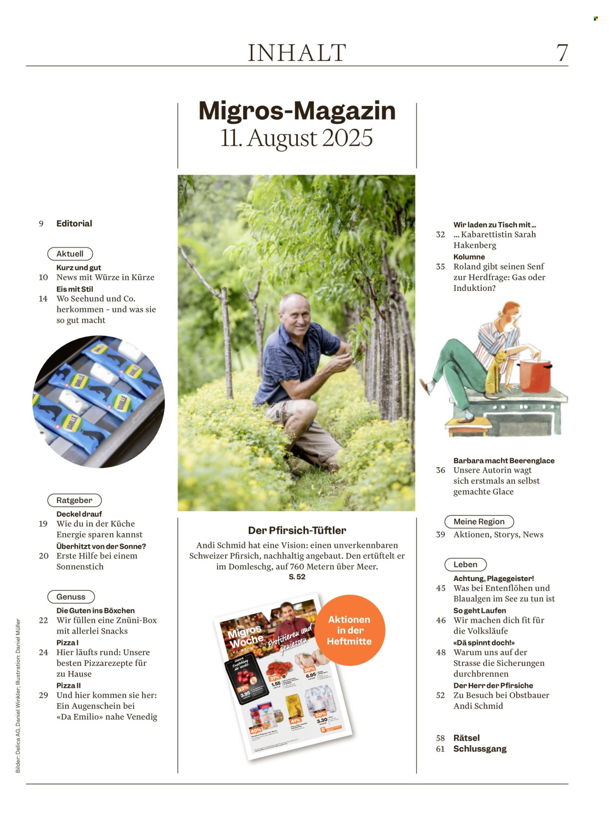 Catalogue Migros - 12.8.2025 - 18.8.2025. Page 7. Page 7