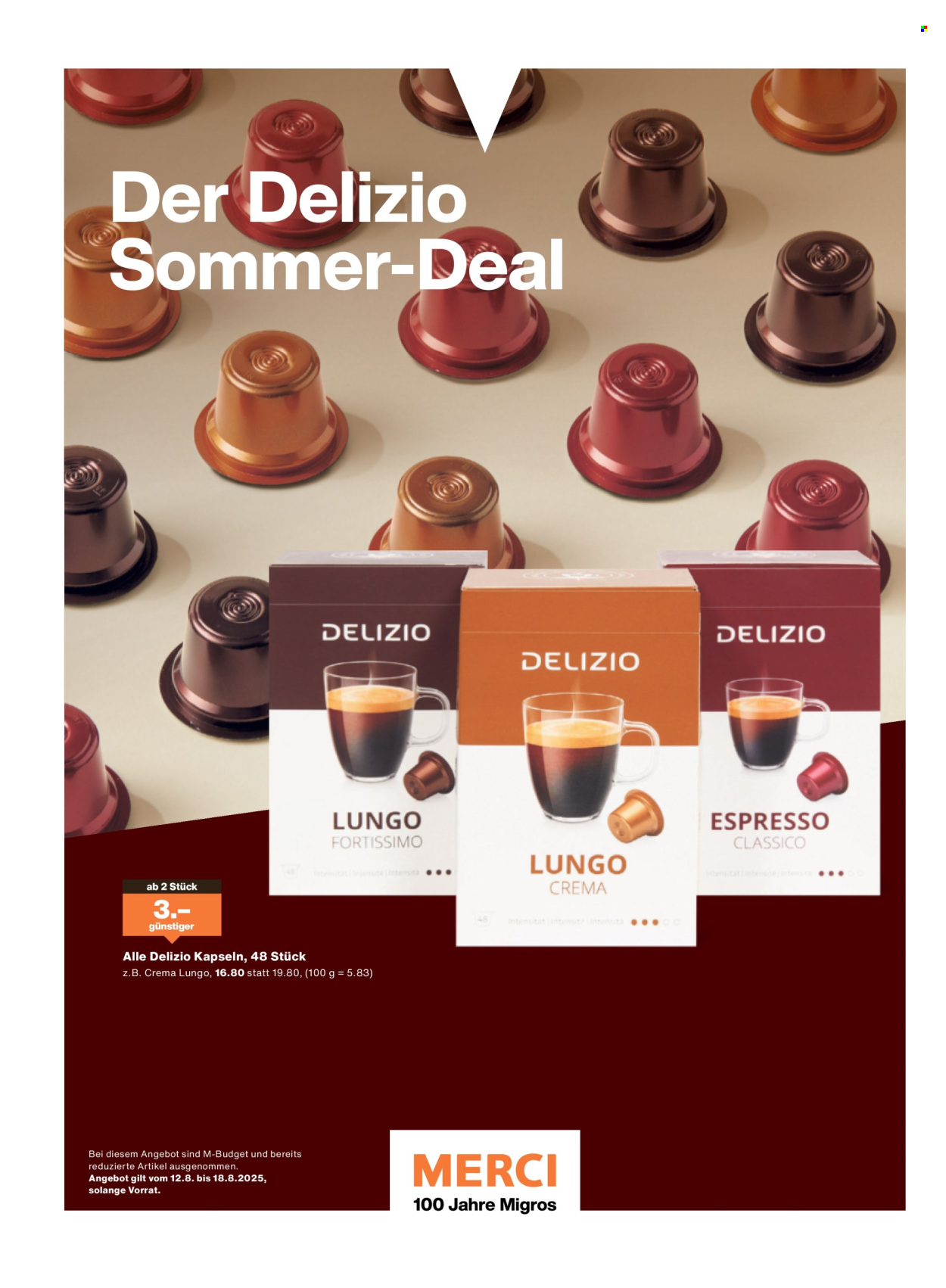 Catalogue Migros - 12.8.2025 - 18.8.2025. Page 8. Page 8