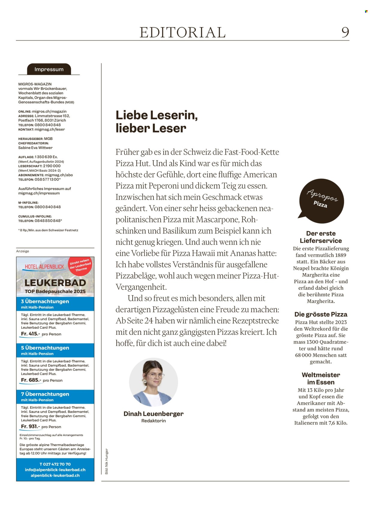 Catalogue Migros - 12.8.2025 - 18.8.2025. Page 9. Page 9