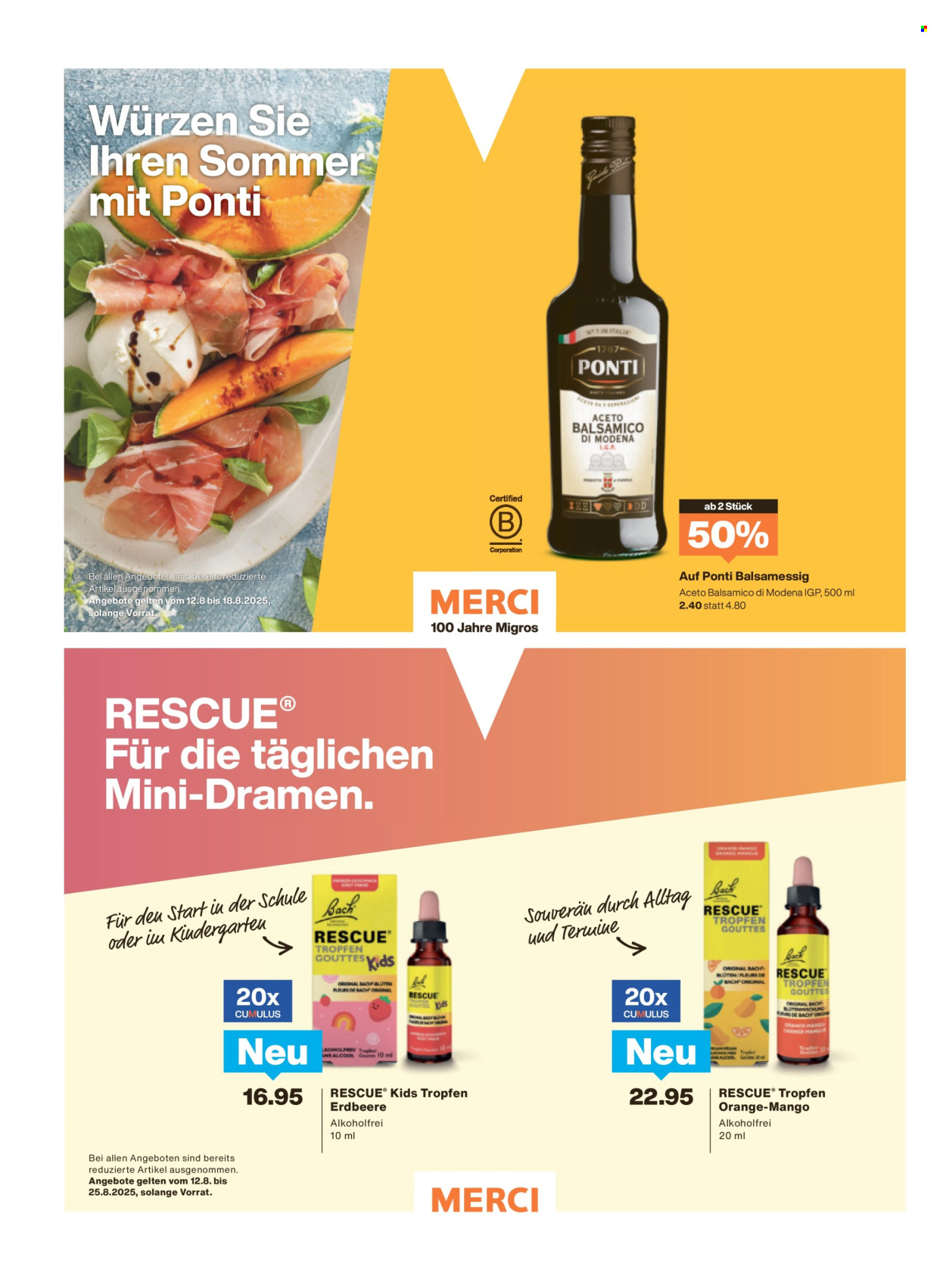 Catalogue Migros - 12.8.2025 - 18.8.2025. Page 28. Page 28
