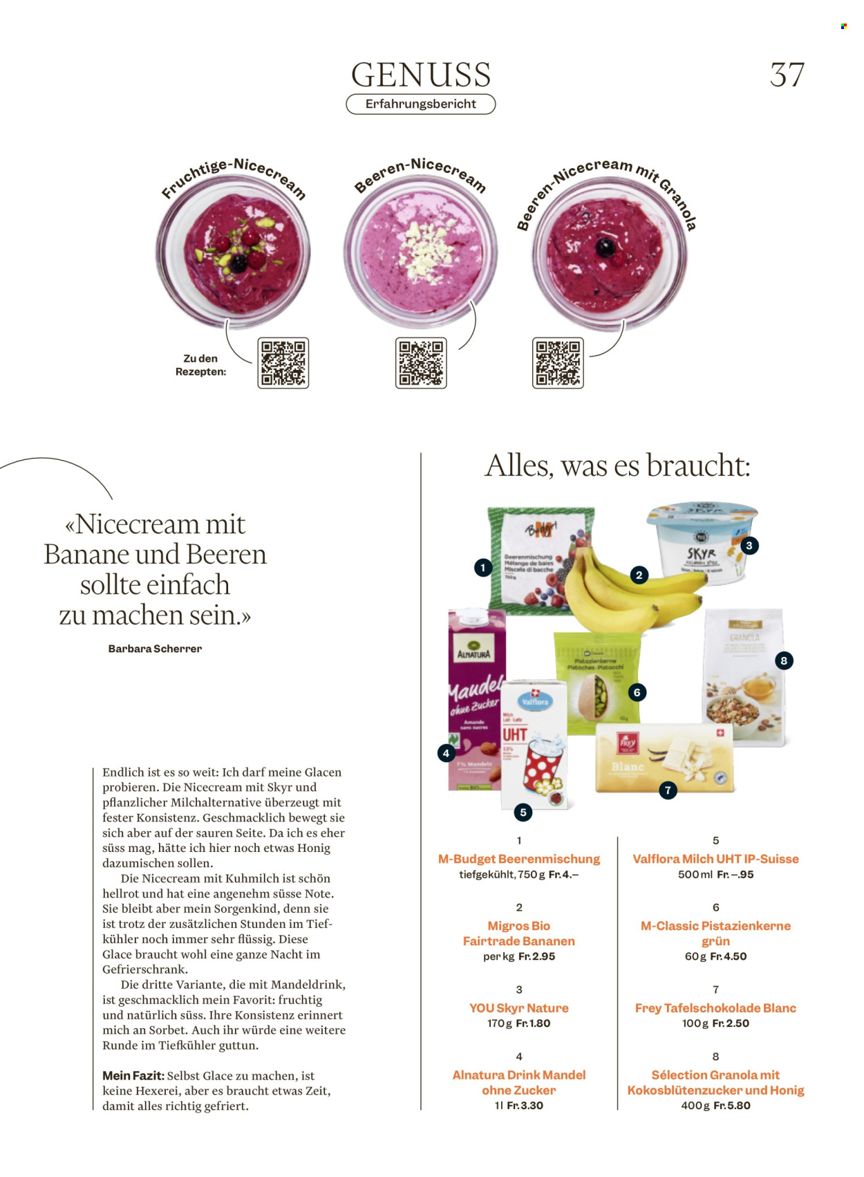 Catalogue Migros - 12.8.2025 - 18.8.2025. Page 37. Page 37
