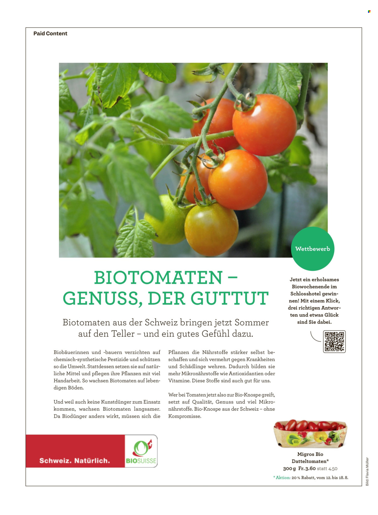 Catalogue Migros - 12.8.2025 - 18.8.2025. Page 38. Page 38