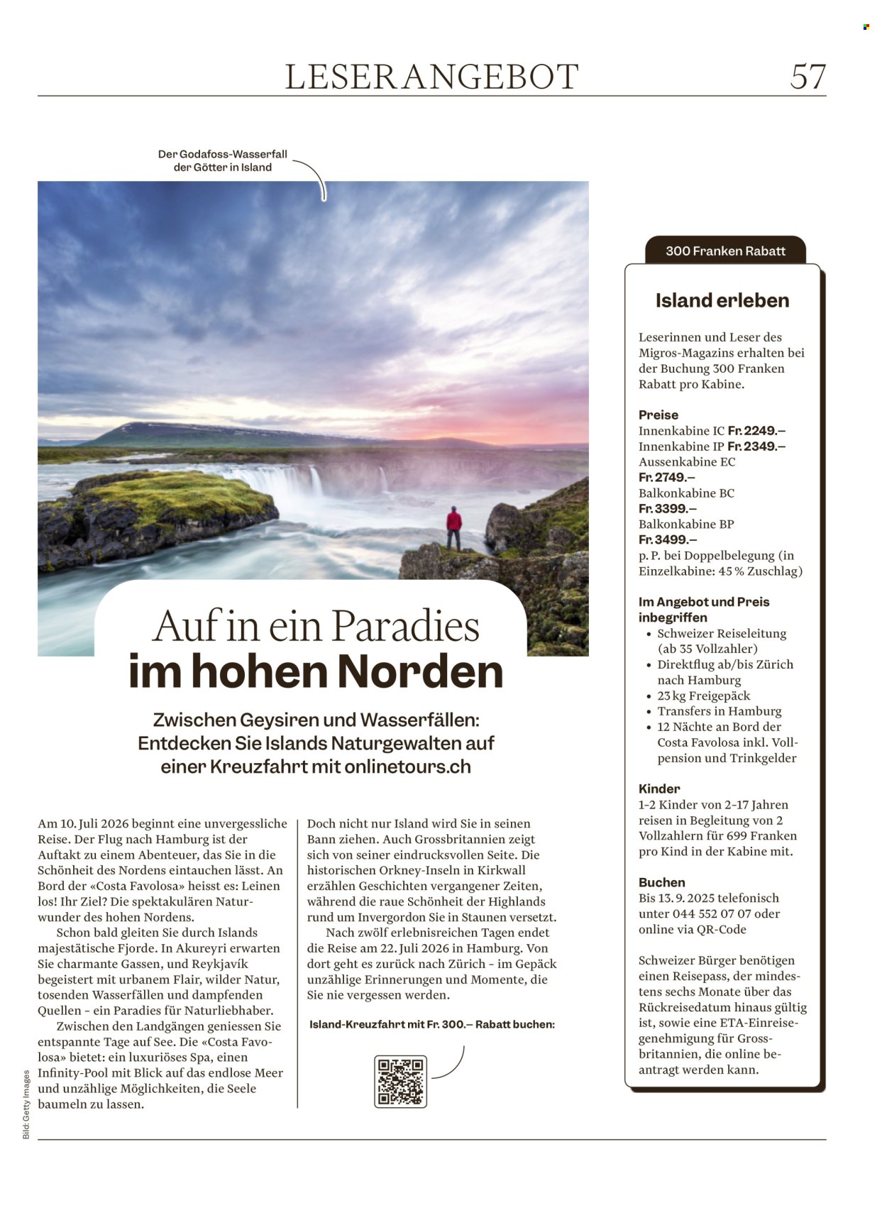 Catalogue Migros - 12.8.2025 - 18.8.2025. Page 57. Page 57