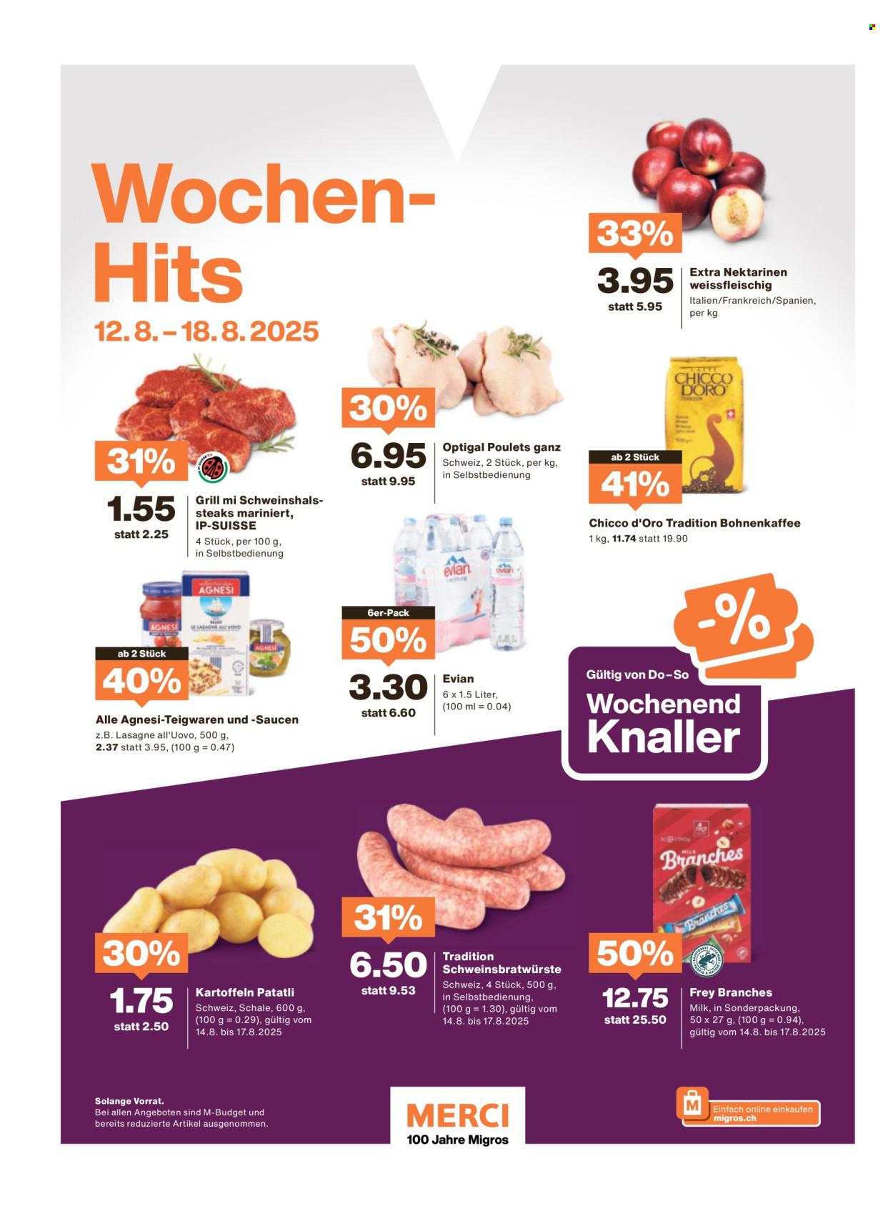 Catalogue Migros - 12.8.2025 - 18.8.2025. Page 62. Page 62