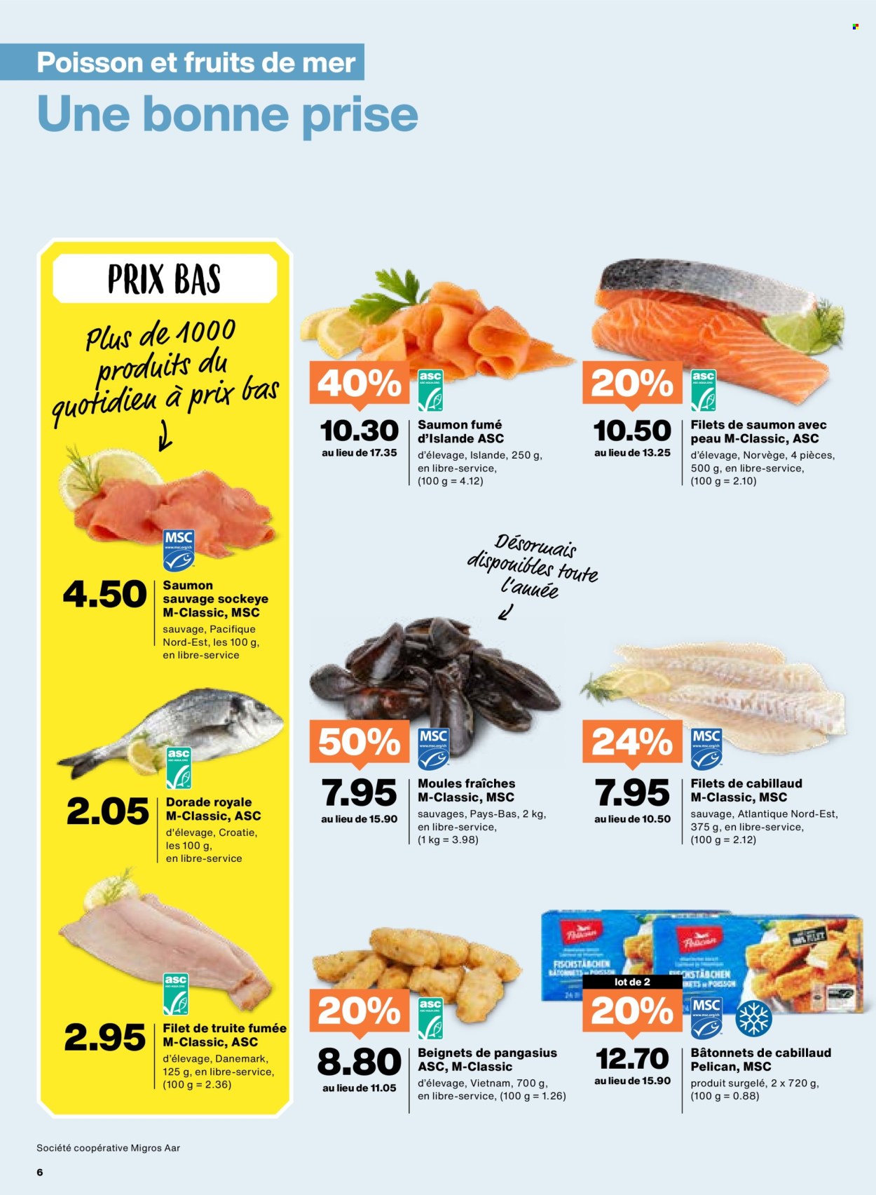 Catalogue Migros - 12.8.2025 - 18.8.2025. Page 6. Page 6