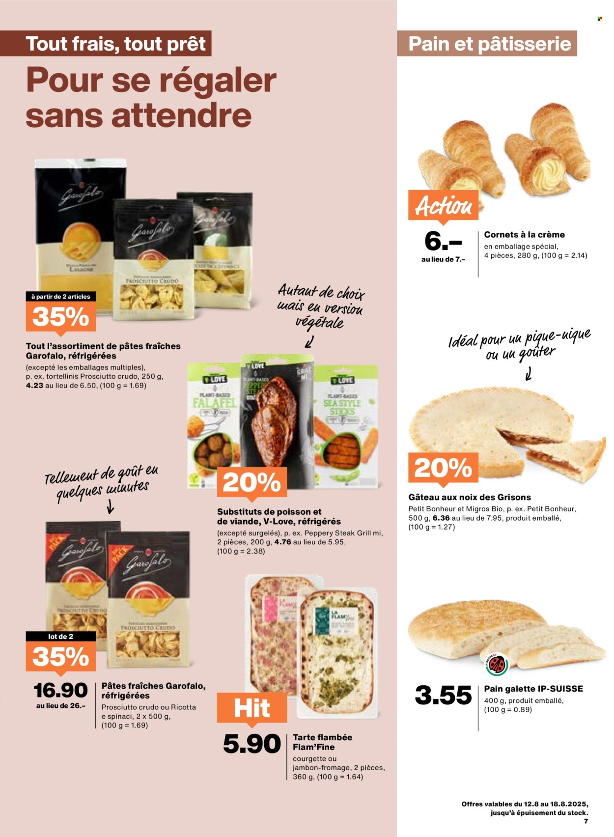 Catalogue Migros - 12.8.2025 - 18.8.2025. Page 7. Page 7