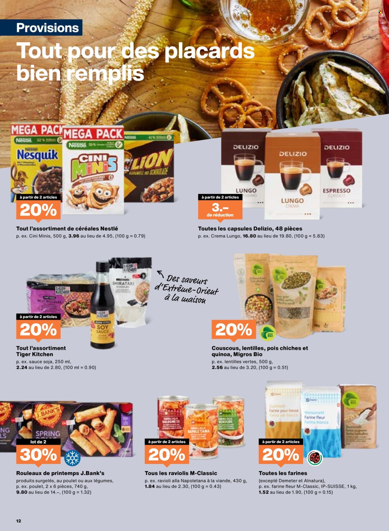 Catalogue Migros - 12.8.2025 - 18.8.2025. Page 12. Page 12