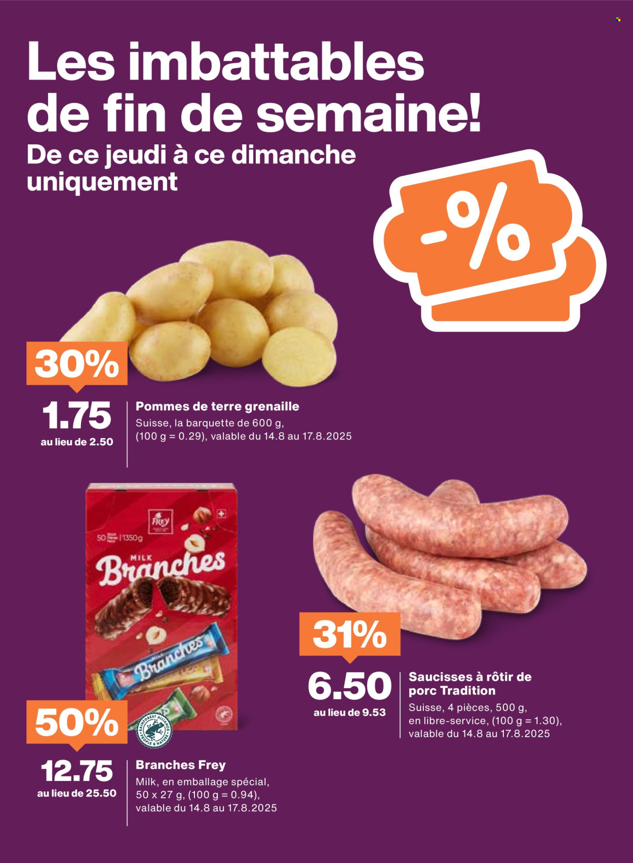 Catalogue Migros - 12.8.2025 - 18.8.2025. Page 20. Page 20