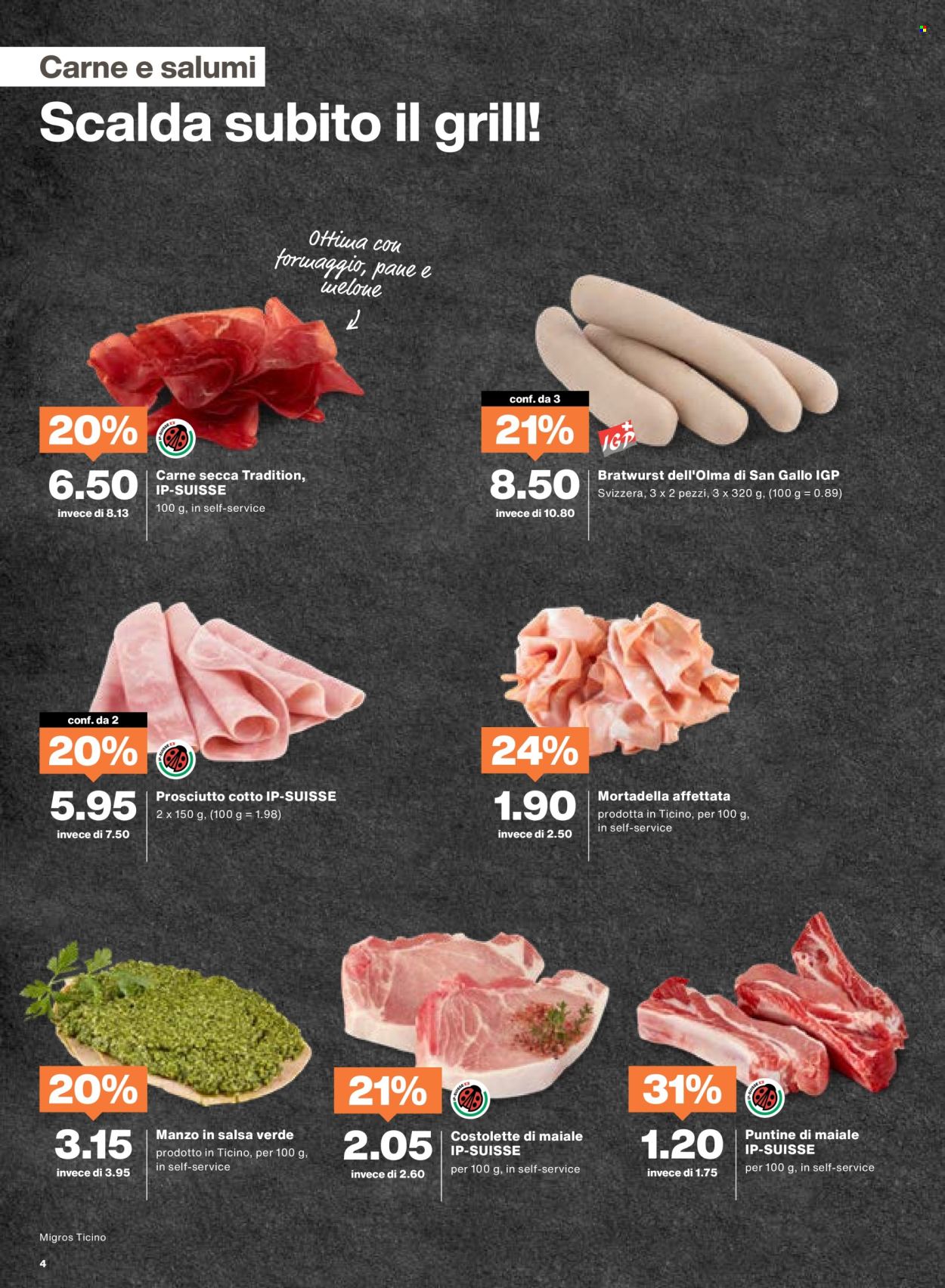 Catalogue Migros - 12.8.2025 - 18.8.2025. Page 4. Page 4