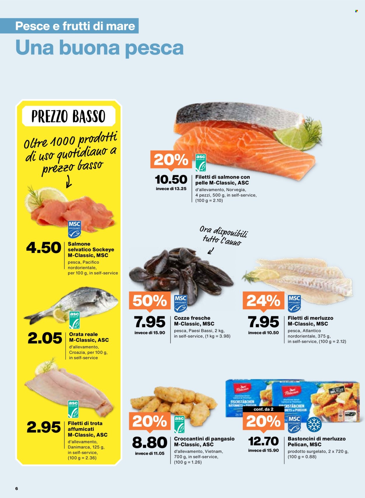 Catalogue Migros - 12.8.2025 - 18.8.2025. Page 6. Page 6