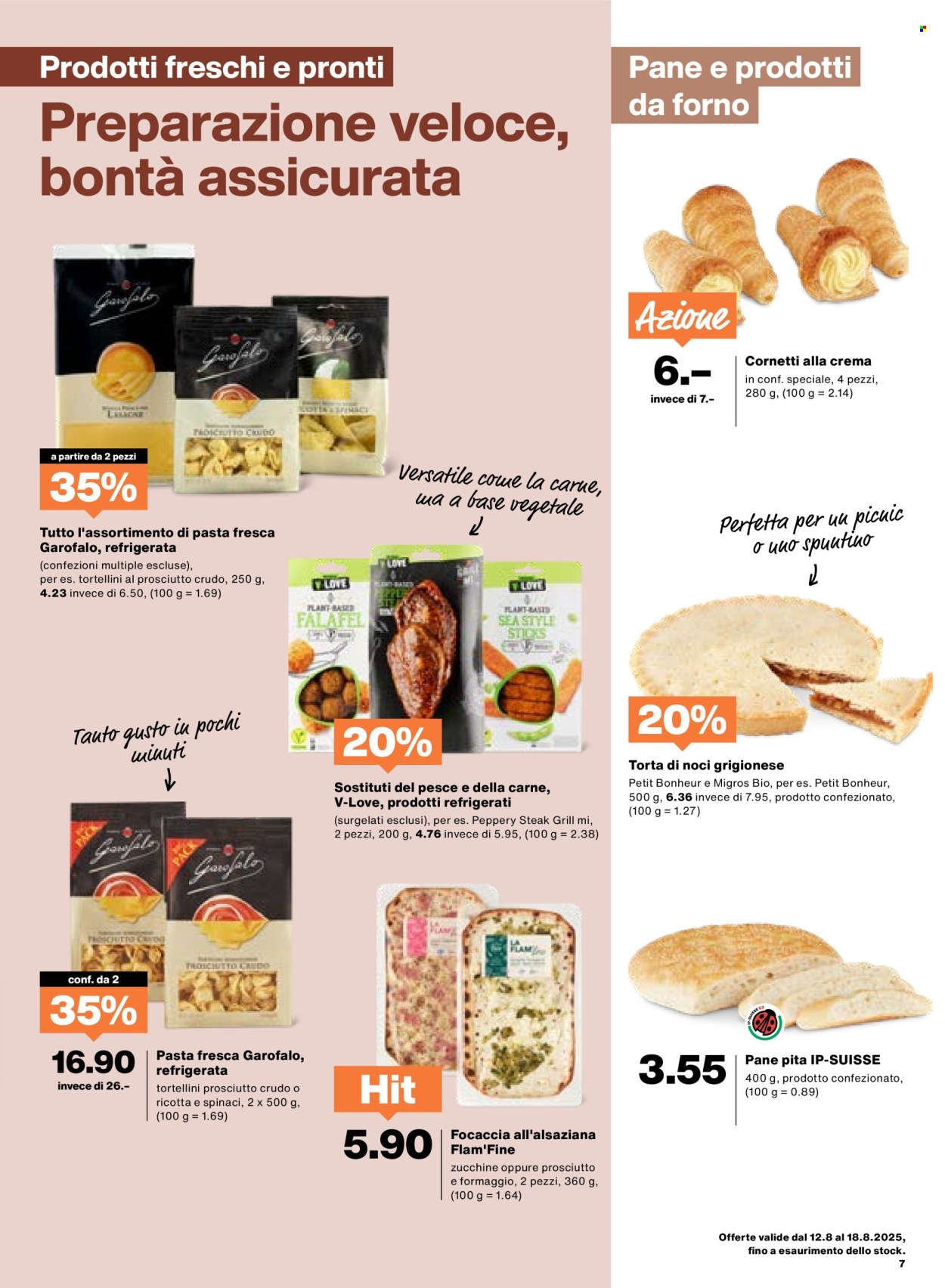 Catalogue Migros - 12.8.2025 - 18.8.2025. Page 7. Page 7