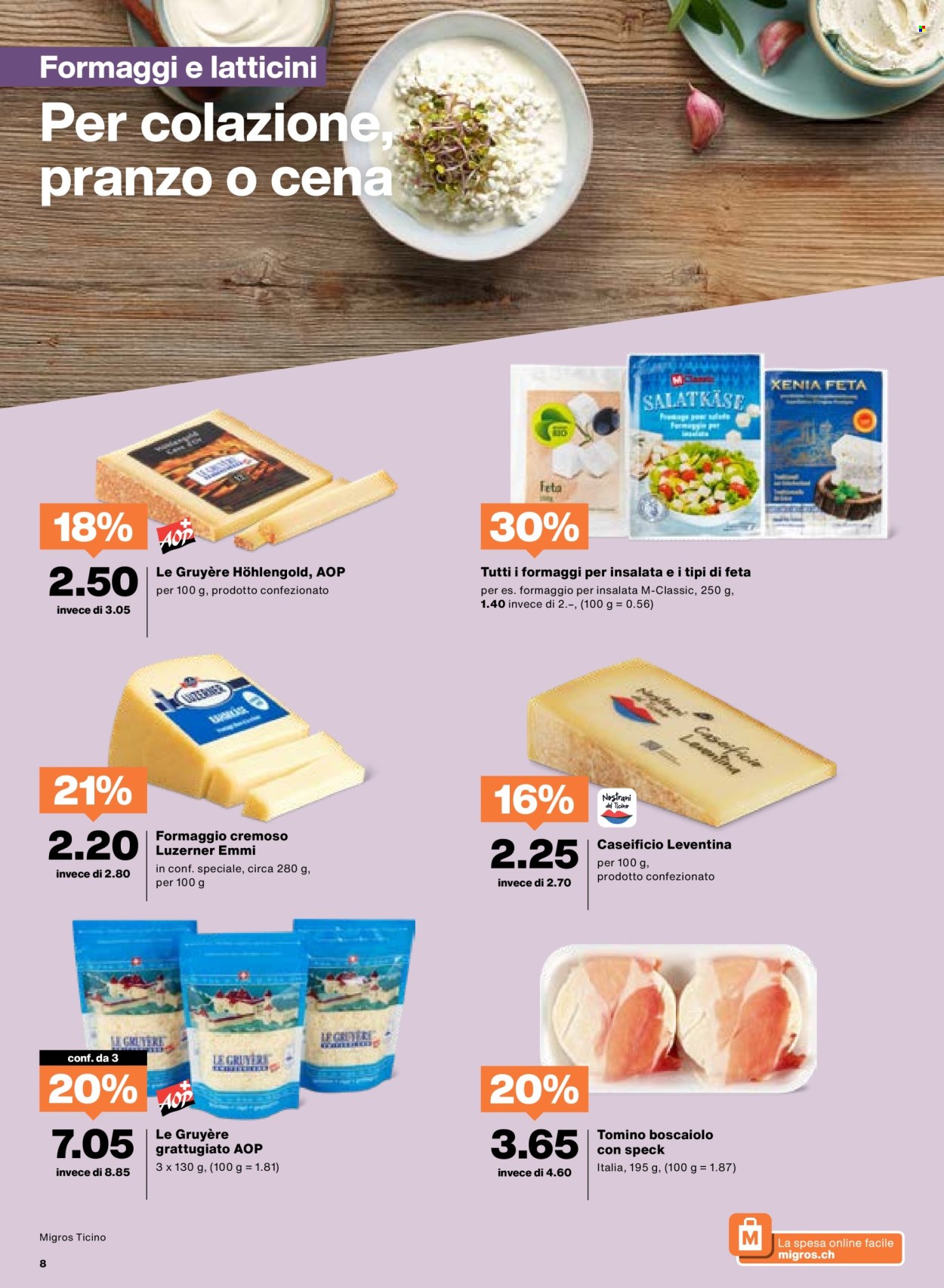 Catalogue Migros - 12.8.2025 - 18.8.2025. Page 8. Page 8