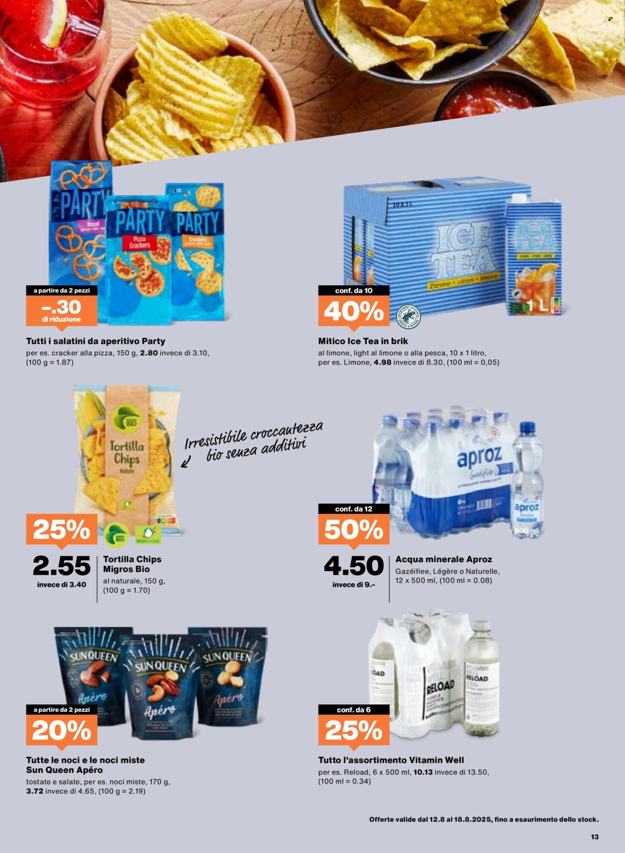 Catalogue Migros - 12.8.2025 - 18.8.2025. Page 13. Page 13