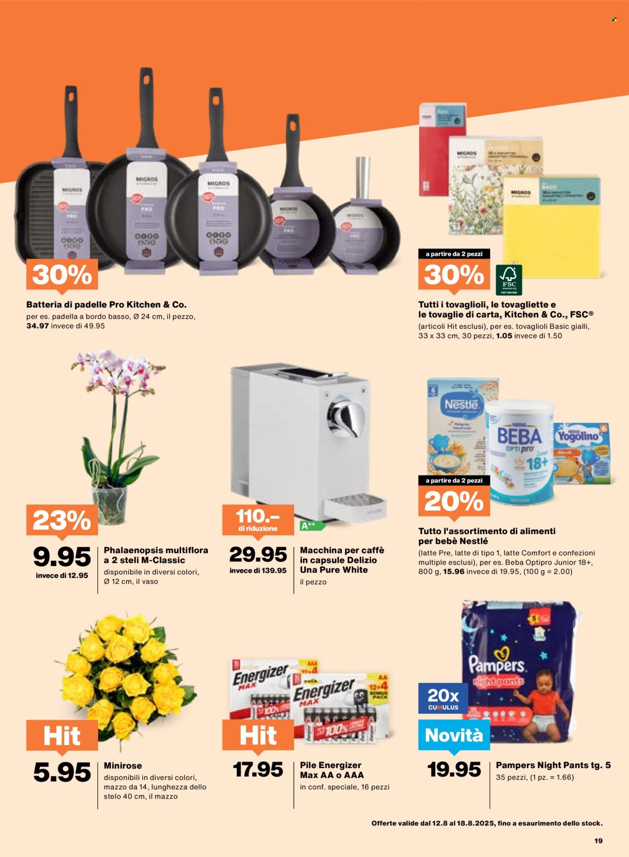 Catalogue Migros - 12.8.2025 - 18.8.2025. Page 19. Page 19