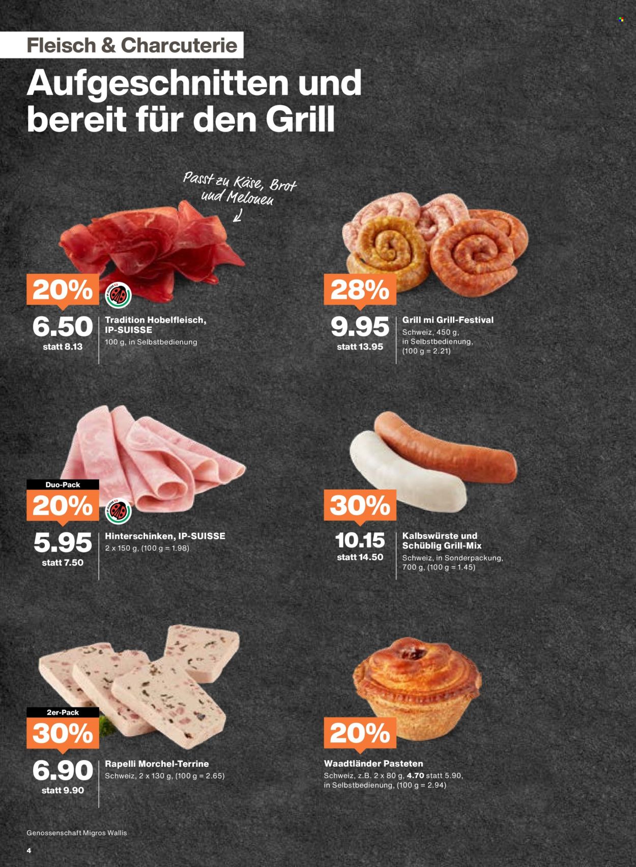 Catalogue Migros - 12.8.2025 - 18.8.2025. Page 4. Page 4