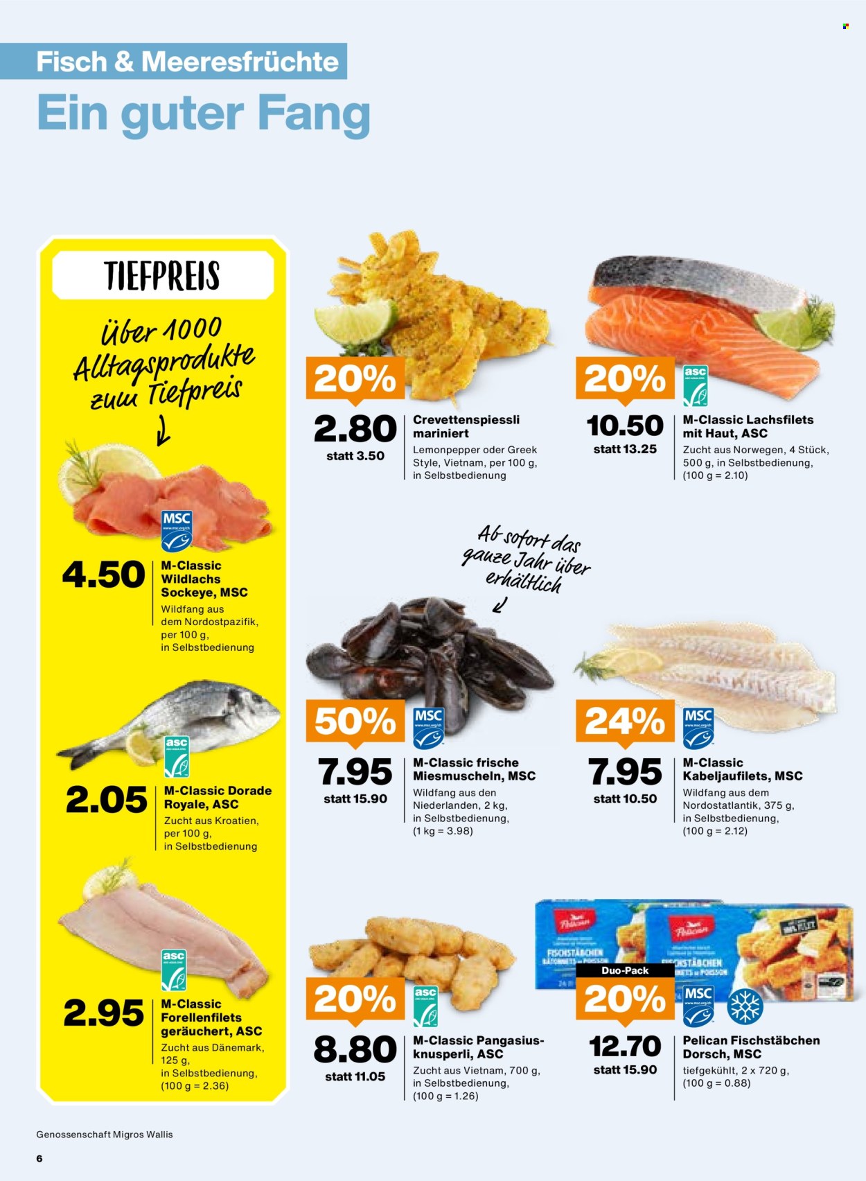 Catalogue Migros - 12.8.2025 - 18.8.2025. Page 6. Page 6