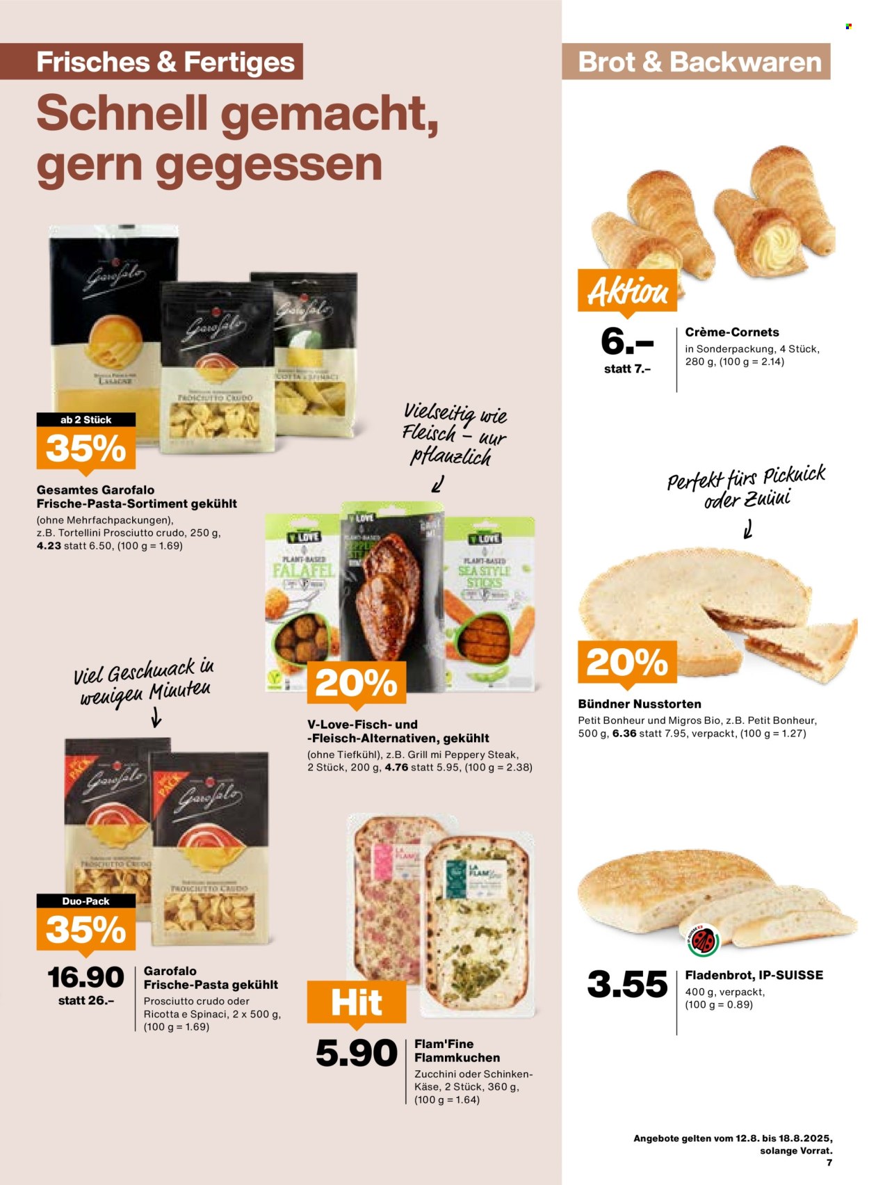 Catalogue Migros - 12.8.2025 - 18.8.2025. Page 7. Page 7