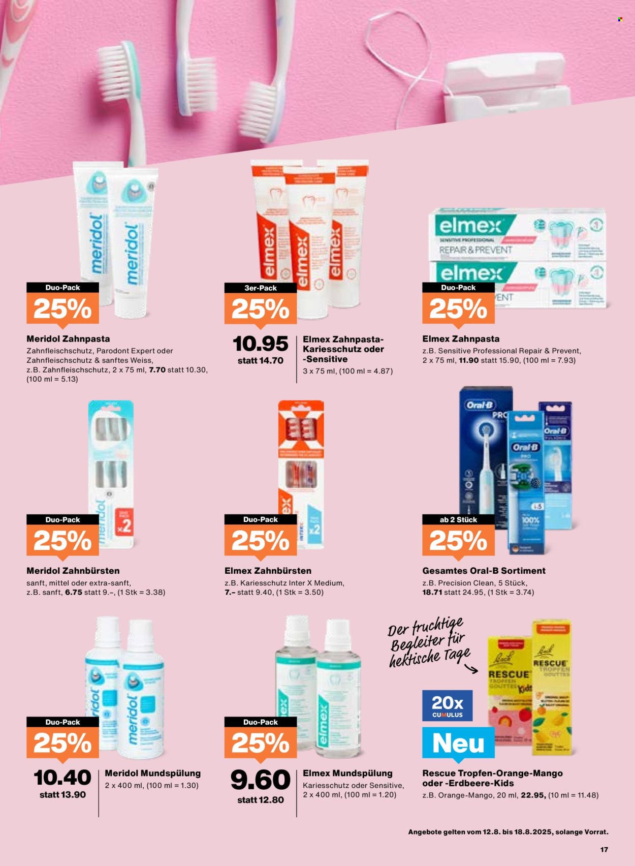Catalogue Migros - 12.8.2025 - 18.8.2025. Page 17. Page 17