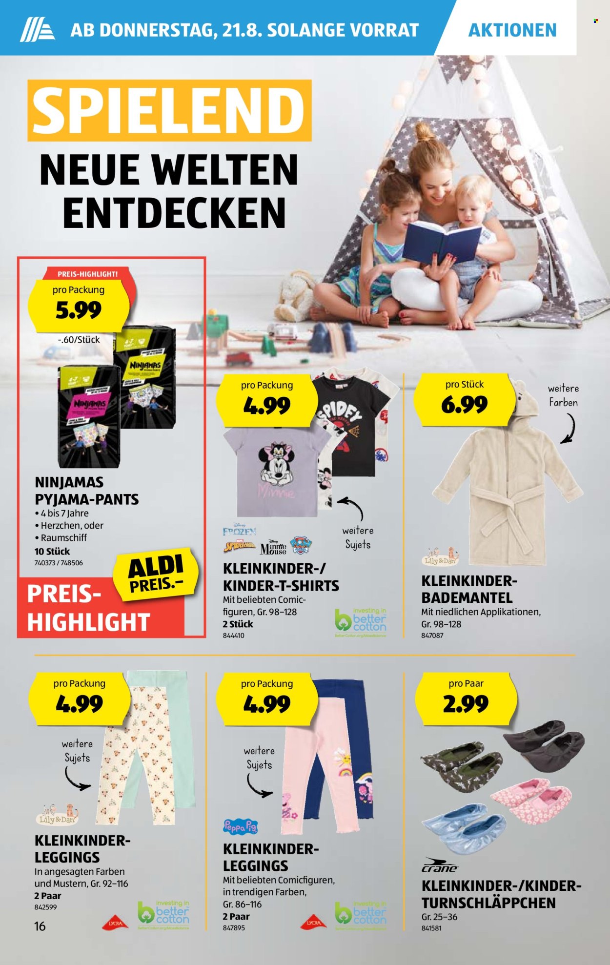 Catalogue Aldi - 21.8.2025 - 27.8.2025. Page 16. Page 16