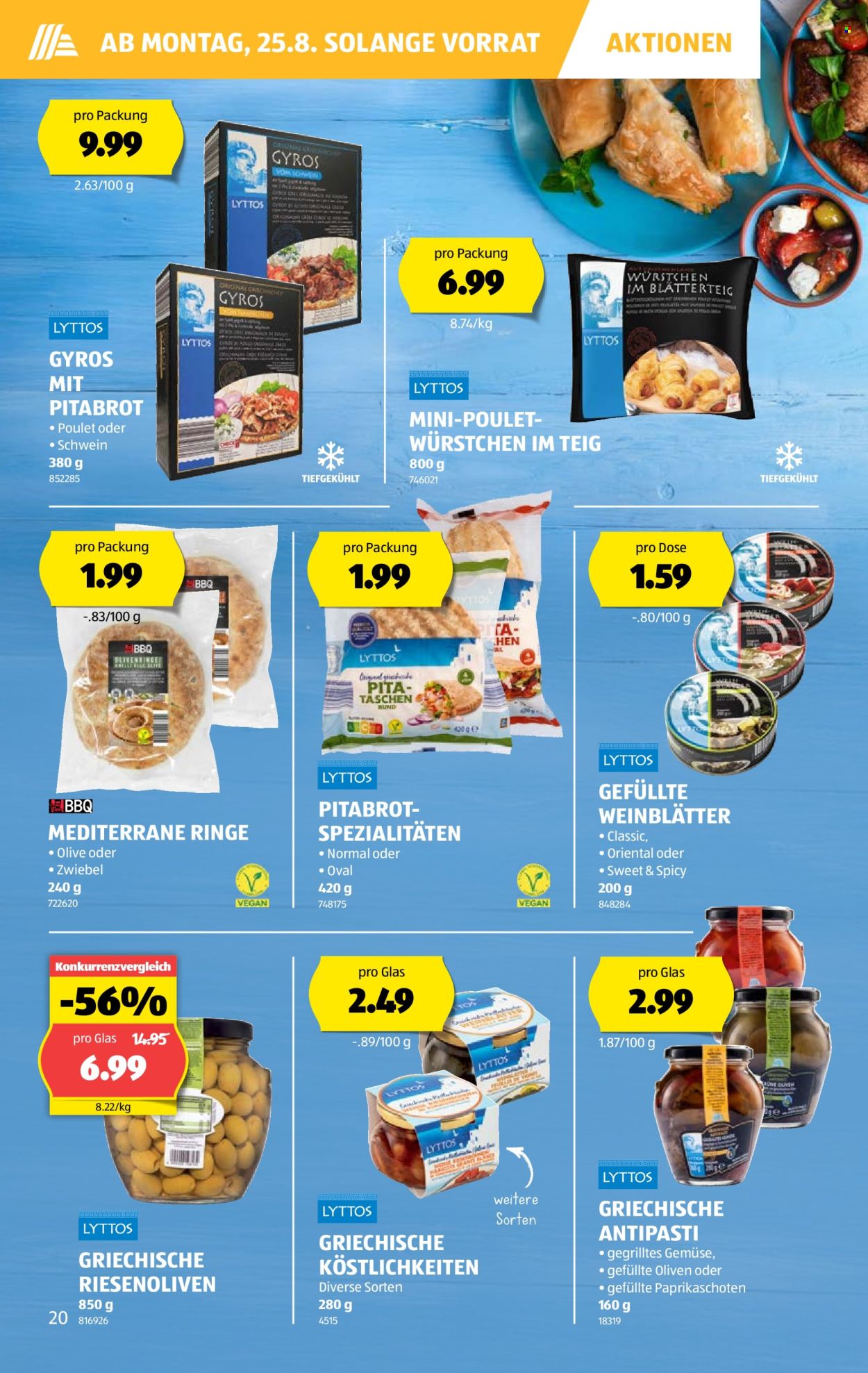 Catalogue Aldi - 21.8.2025 - 27.8.2025. Page 20. Page 20